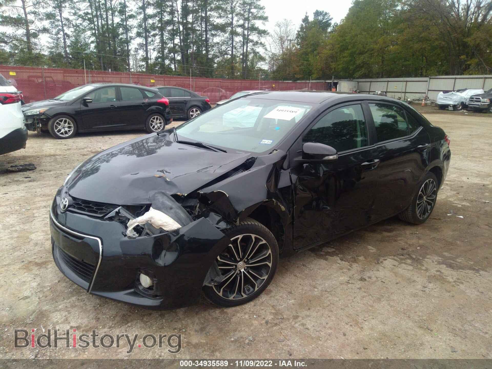 2014 TOYOTA COROLLA - VIN: 5YFBURHE2EP176658 - Фото 2