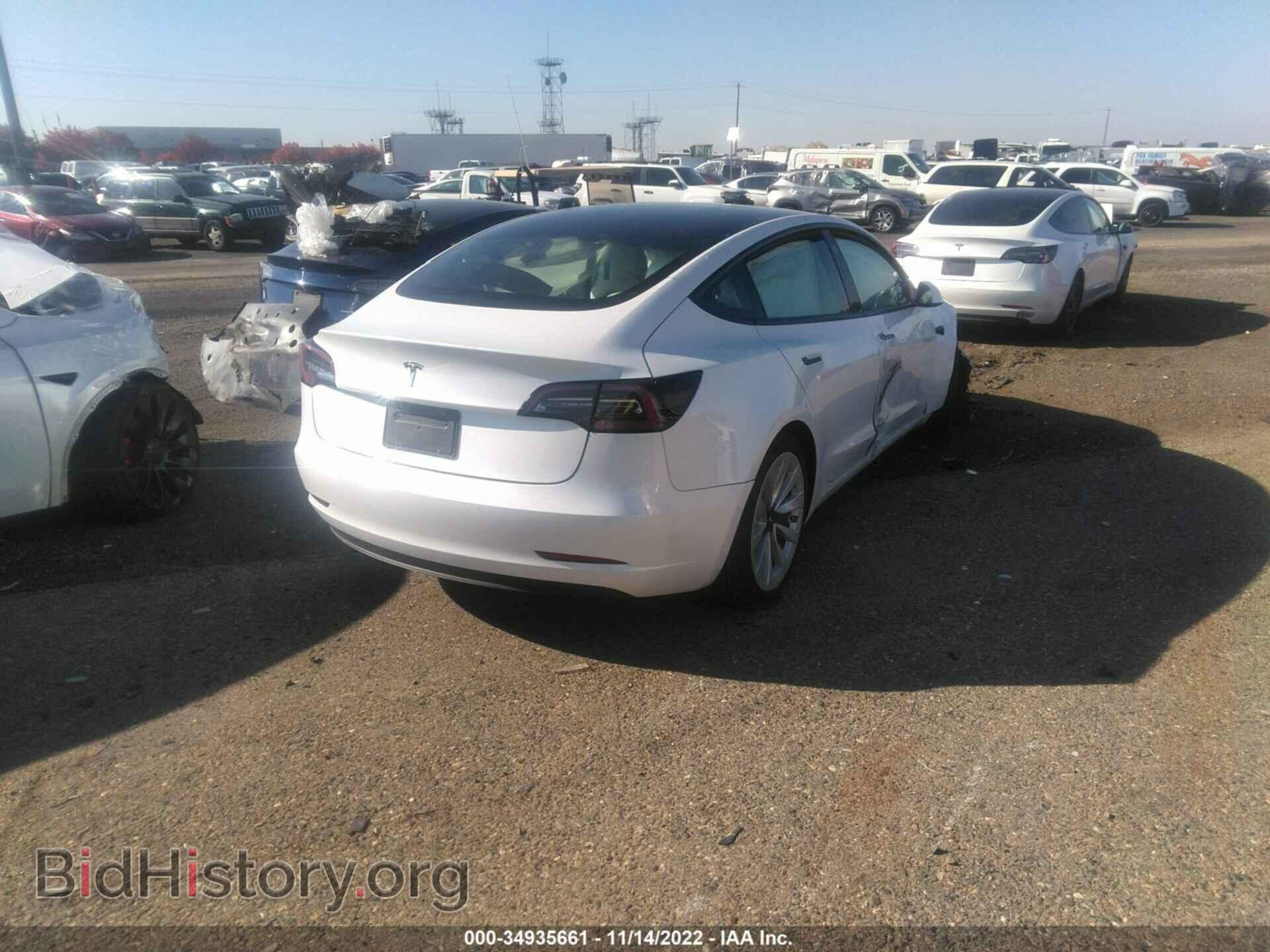 2022 TESLA MODEL 3 - VIN: 5YJ3E1EAXNF340660 - Photo 4