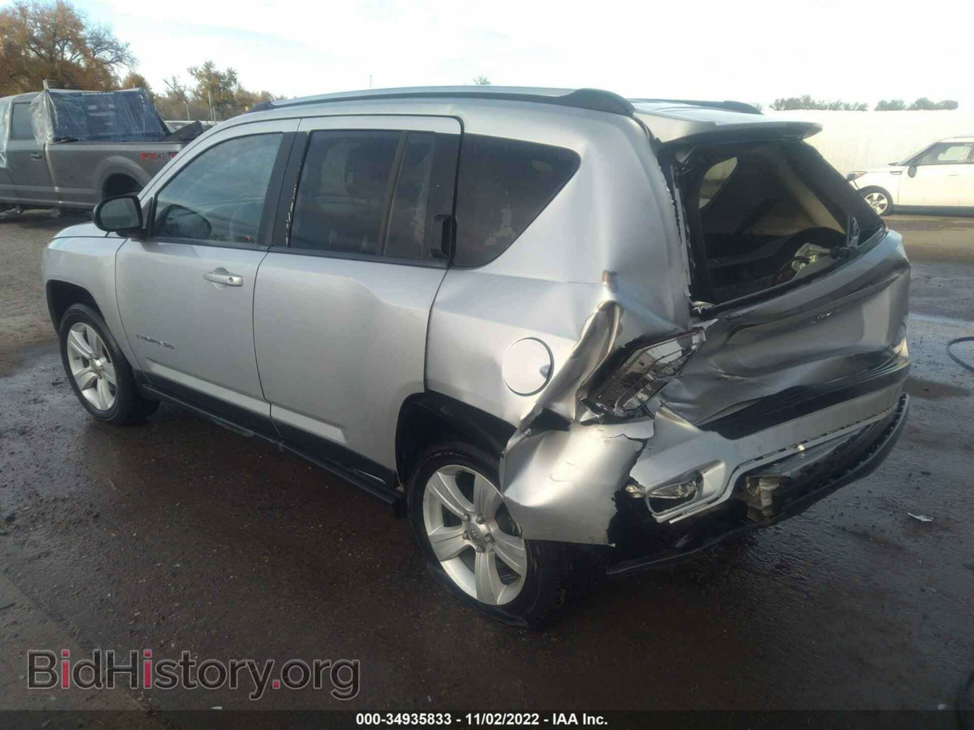 2012 JEEP COMPASS - VIN: 1C4NJDBB9CD583030 - Фото 3