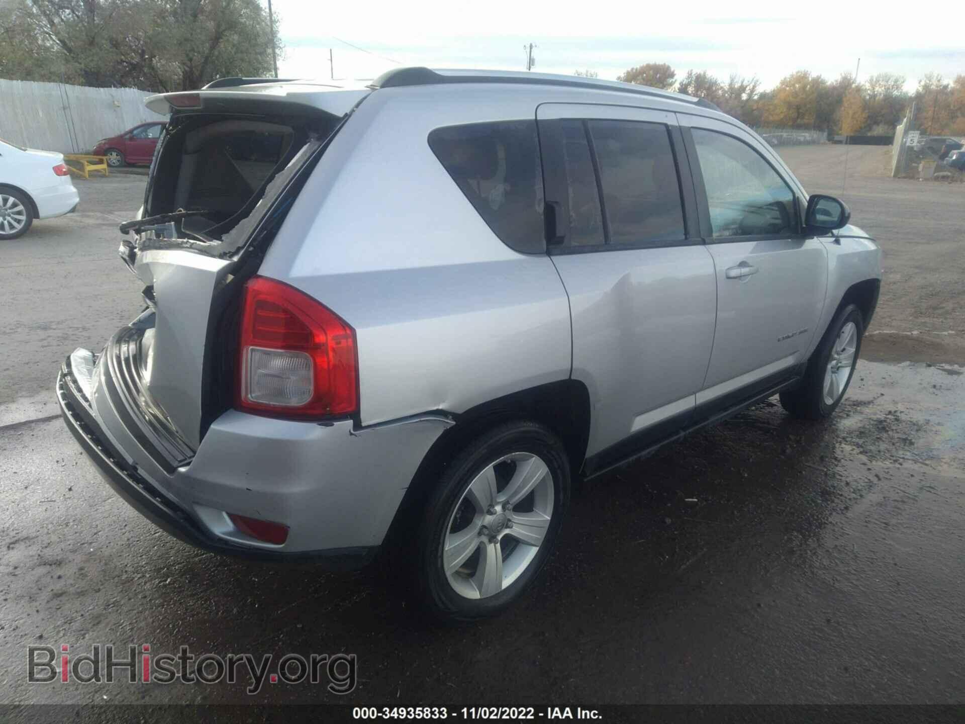 2012 JEEP COMPASS - VIN: 1C4NJDBB9CD583030 - Фото 4