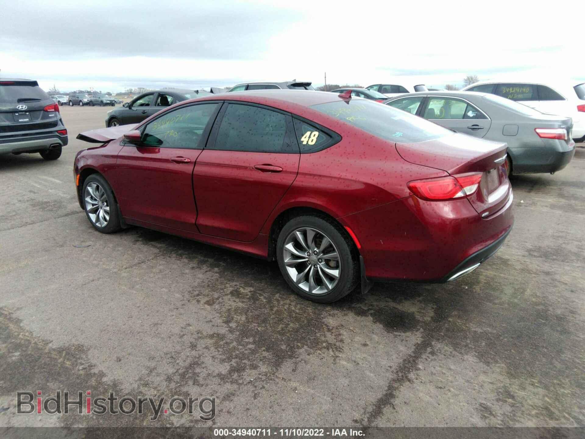 2015 CHRYSLER 200 - VIN: 1C3CCCDG0FN543748 - Фото 3