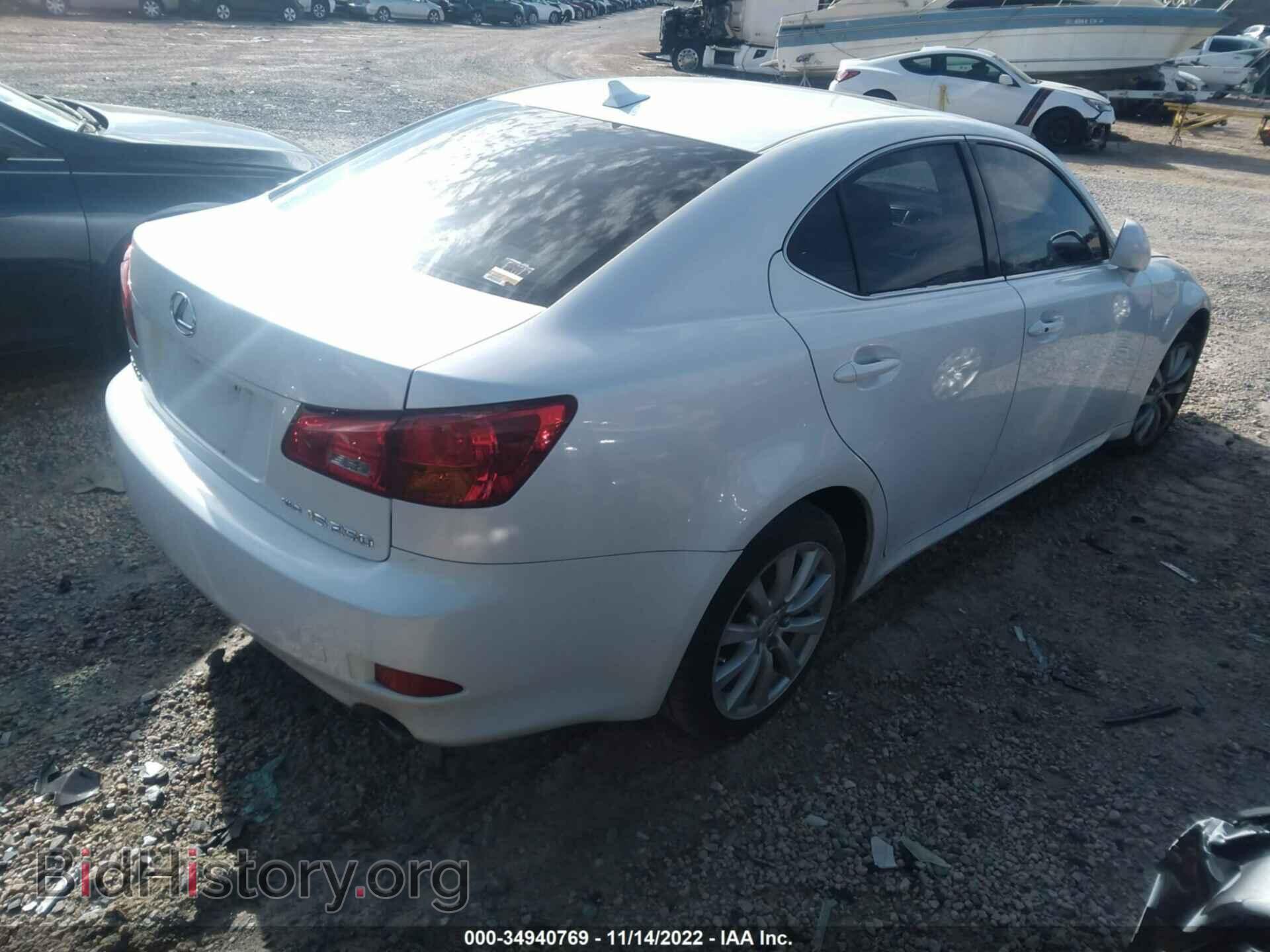 2008 LEXUS IS 250 - VIN: JTHCK262085021150 - Фото 4
