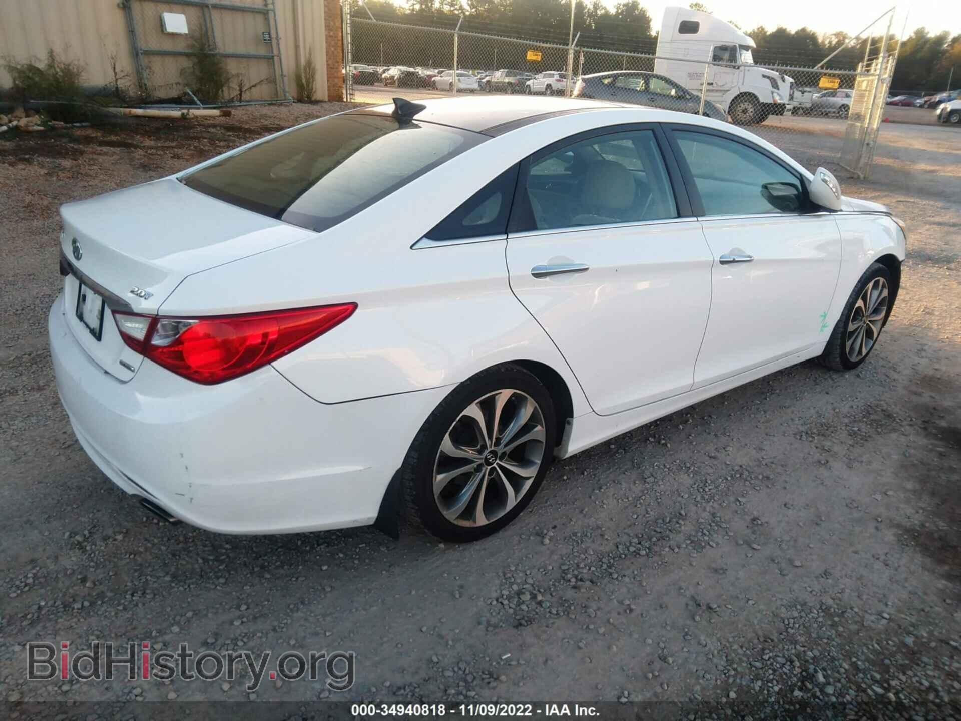 2013 HYUNDAI SONATA - VIN: 5NPEC4AB8DH700751 - Фото 4