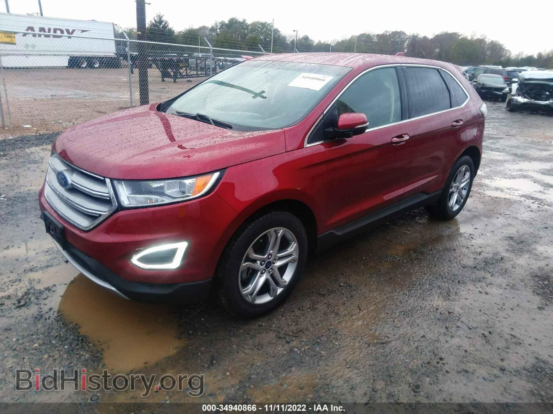 2017 FORD EDGE - VIN: 2FMPK4K91HBB32038 - Photo 2
