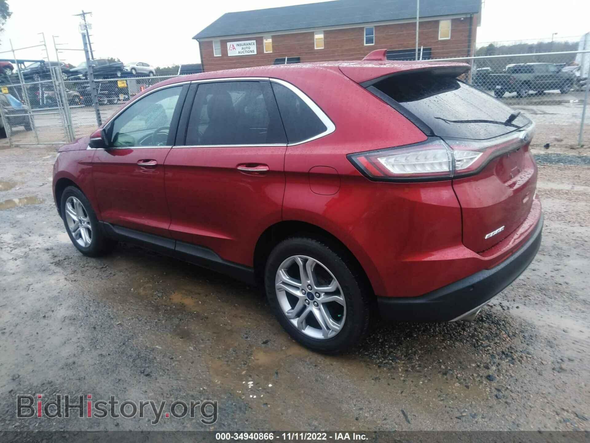 2017 FORD EDGE - VIN: 2FMPK4K91HBB32038 - Photo 3
