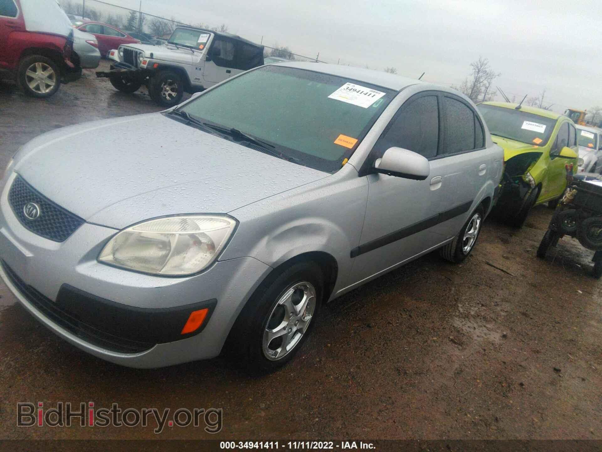 2008 KIA RIO - VIN: KNADE123786296916 - Фото 2