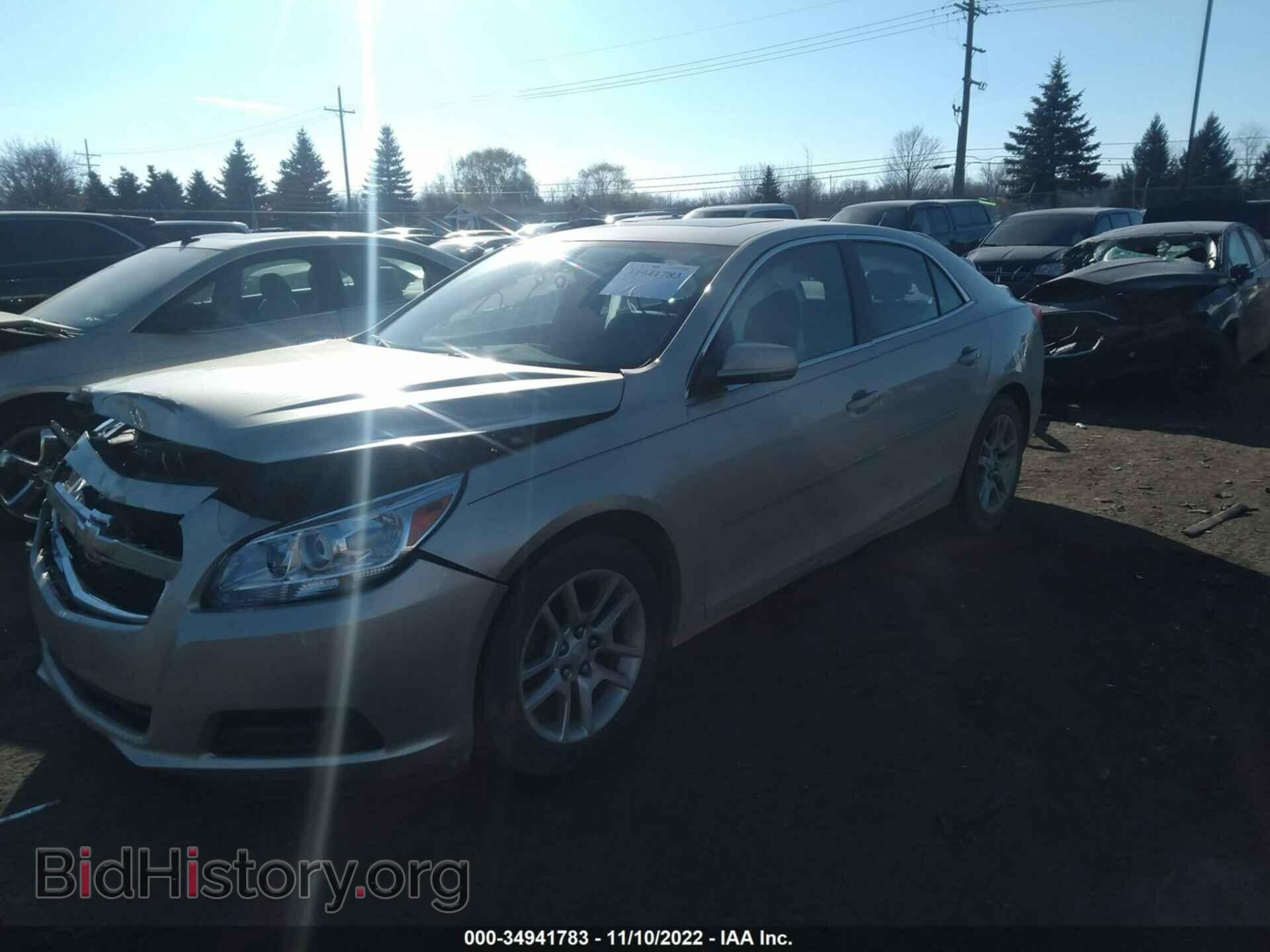2013 CHEVROLET MALIBU - VIN: 1G11C5SAXDF166326 - Фото 2