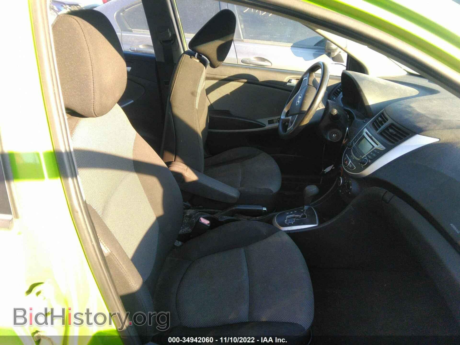 2012 HYUNDAI ACCENT - VIN: KMHCT5AE4CU016710 - Фото 5