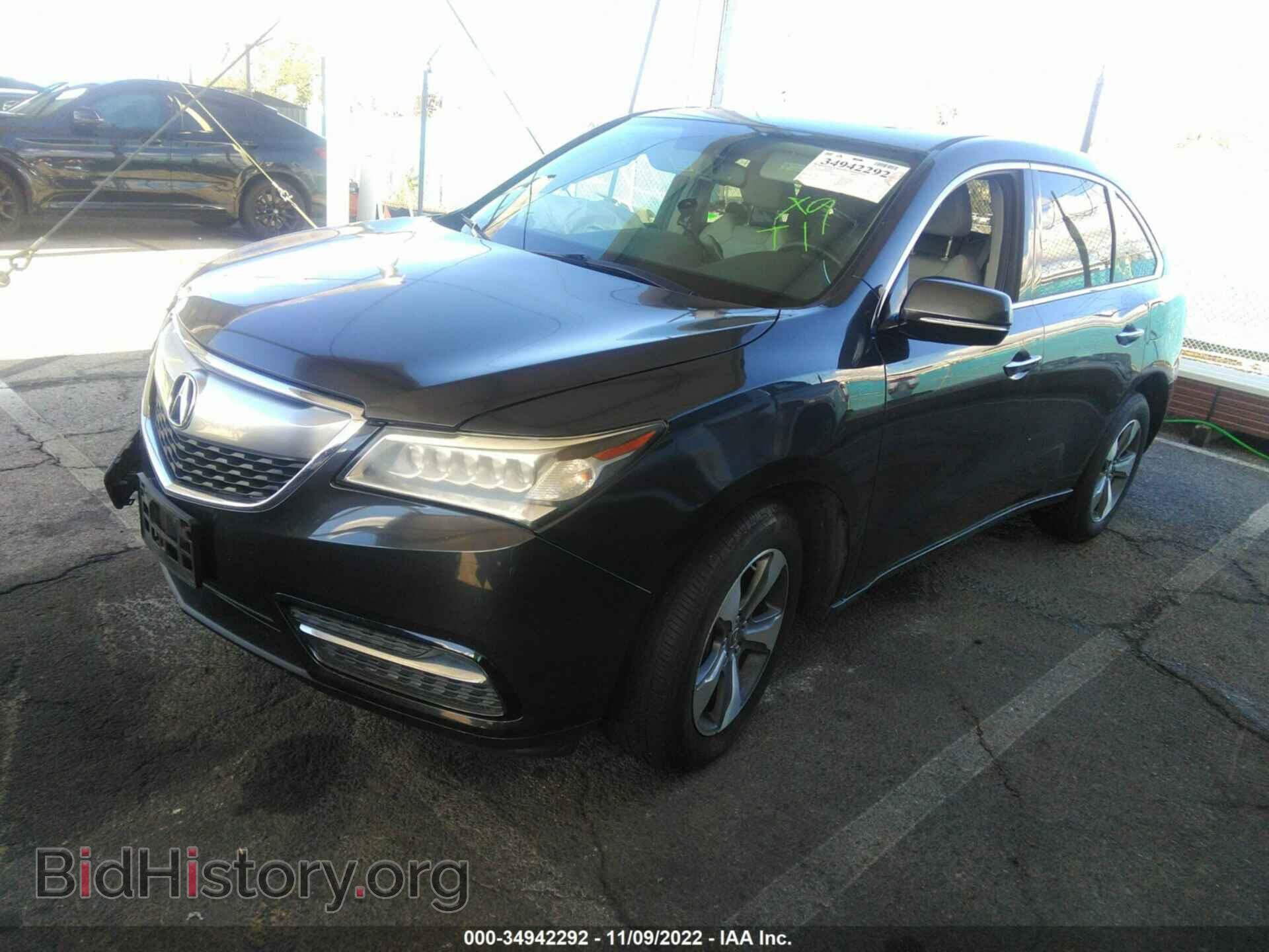 2015 ACURA MDX - VIN: 5FRYD3H2XFB009246 - Фото 2