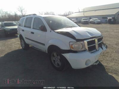 2007 Dodge DURANGO SLT, белый — VIN 1D8HB48P17F570376, IAAI