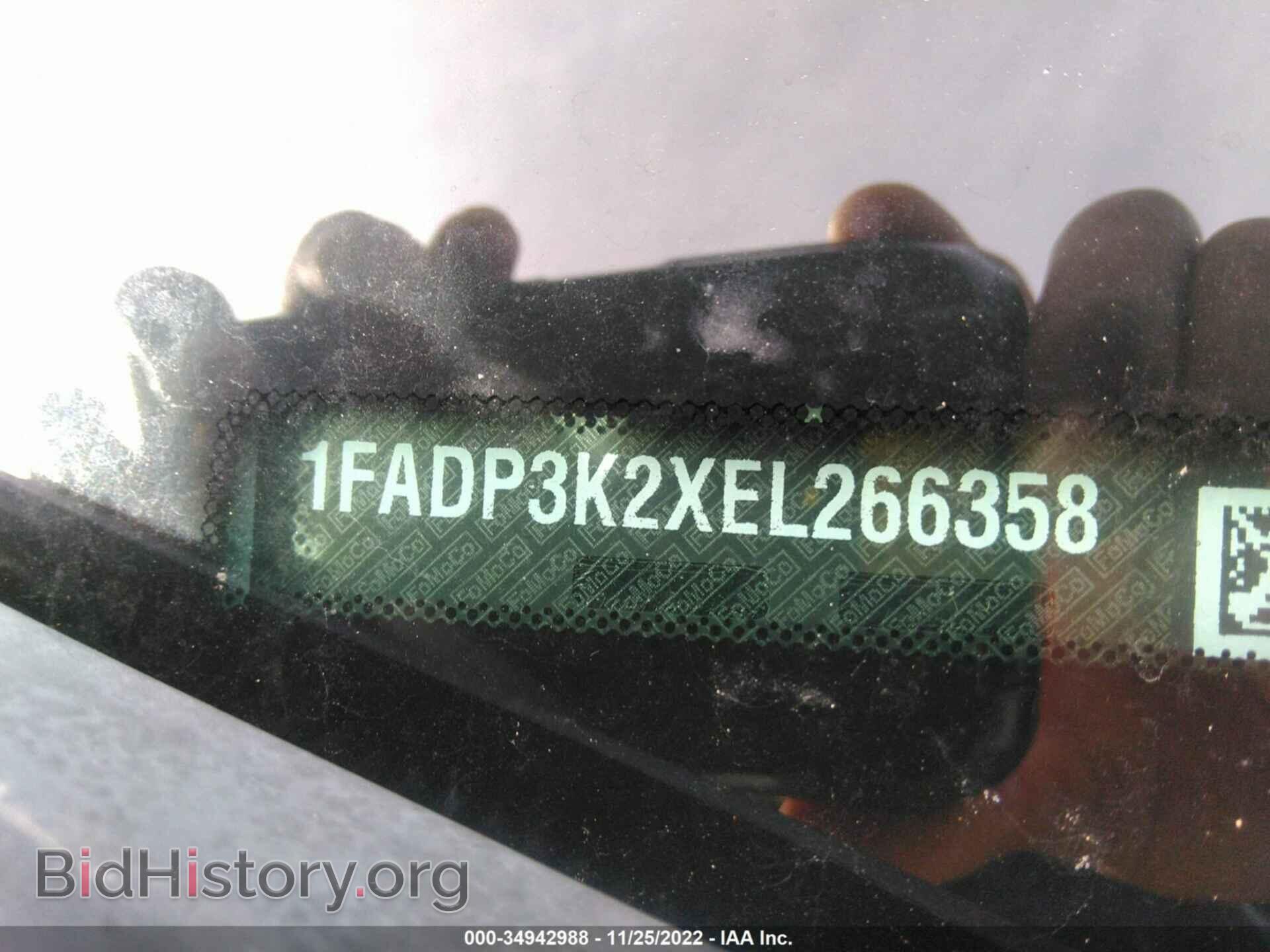 2014 FORD FOCUS - VIN: 1FADP3K2XEL266358 - Фото 9