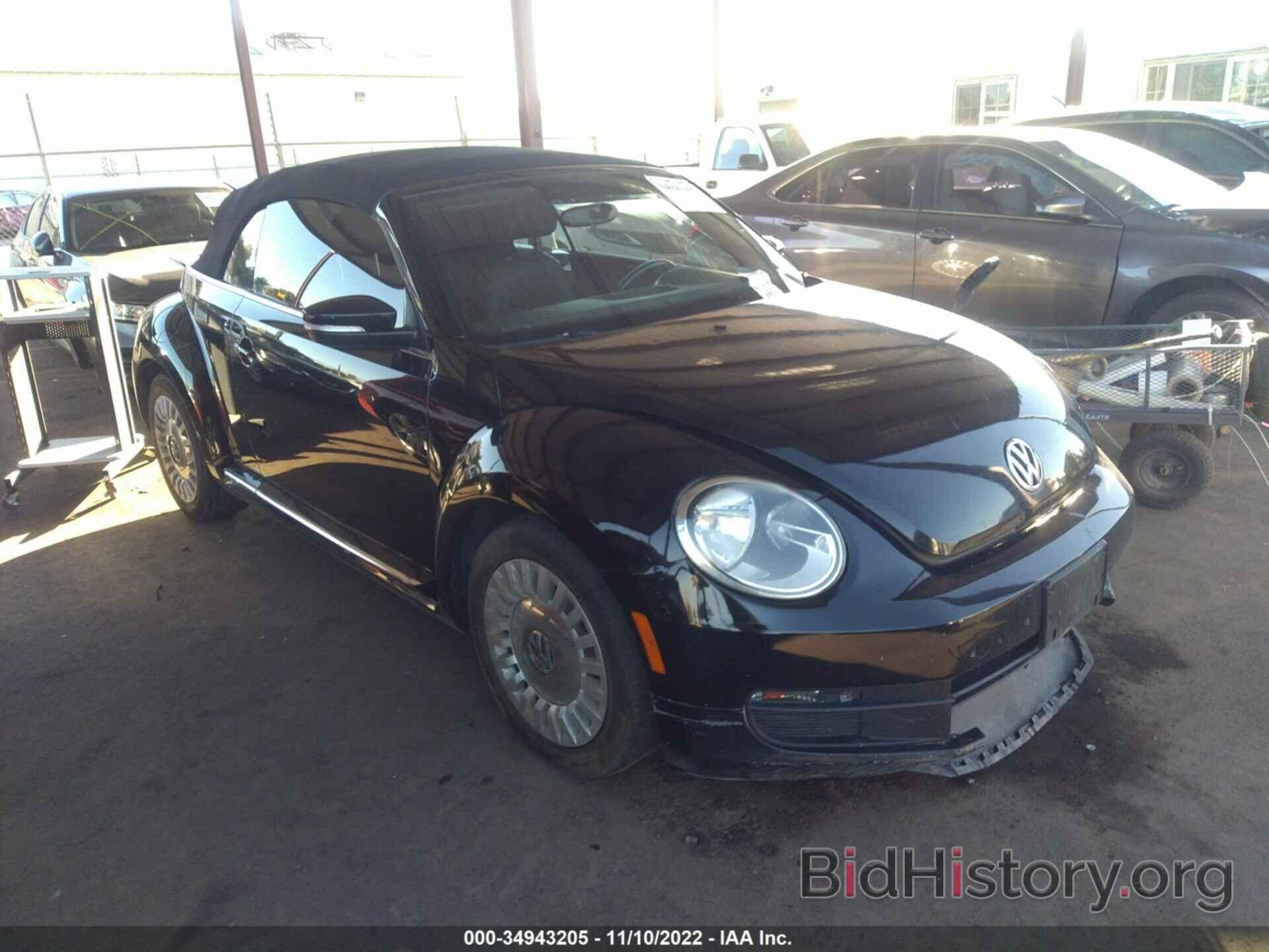 Photo 3VW5P7AT2DM829168 - VOLKSWAGEN BEETLE CONVERTIBLE 2013