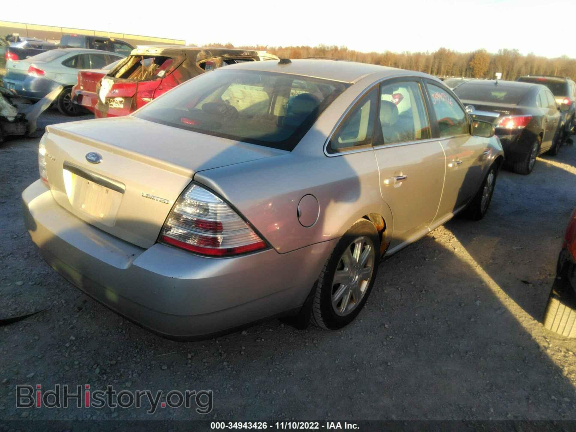 2008 FORD TAURUS - VIN: 1FAHP25W68G121583 - Фото 4
