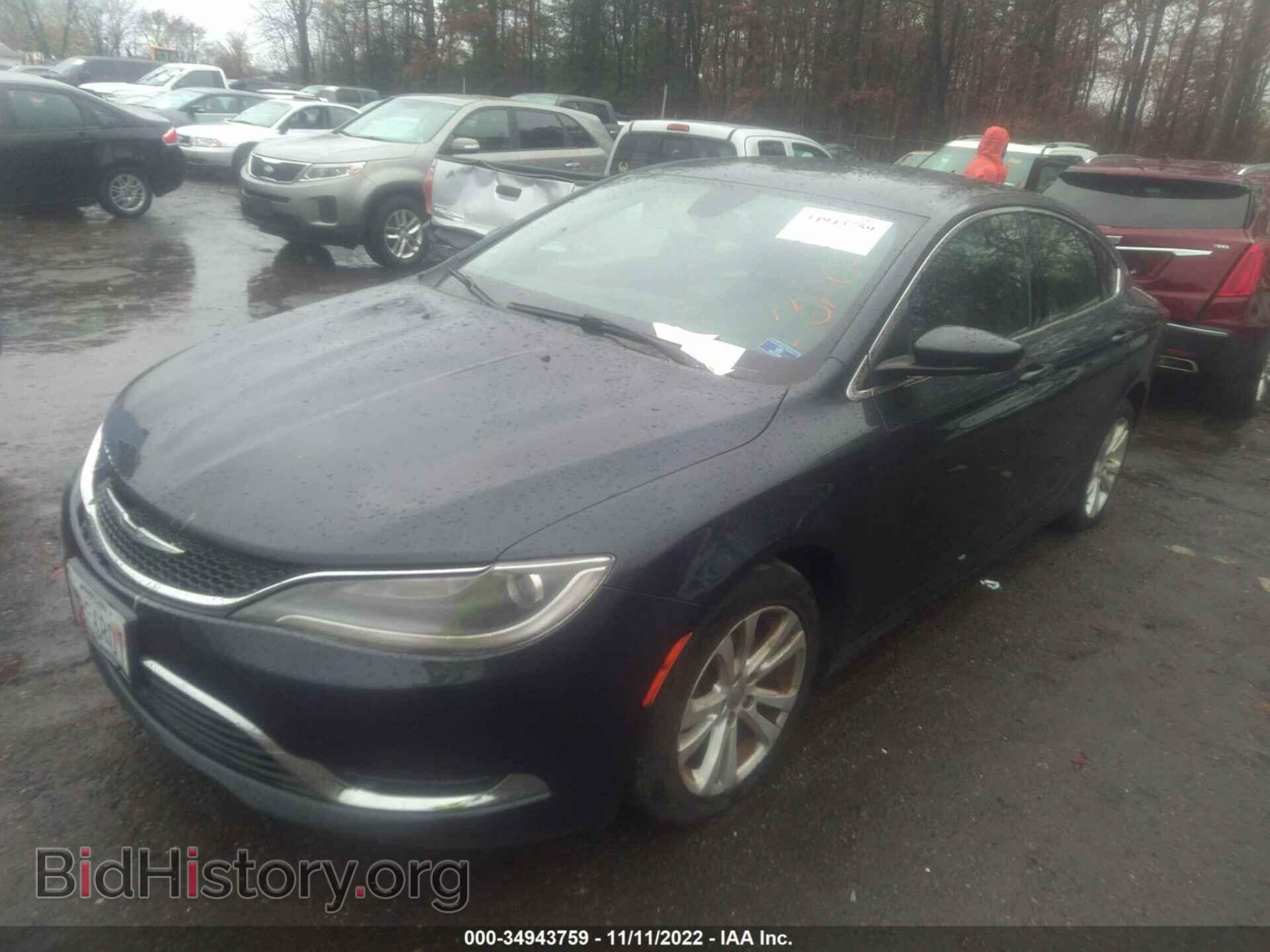 2016 CHRYSLER 200 - VIN: 1C3CCCAB7GN191861 - Фото 2