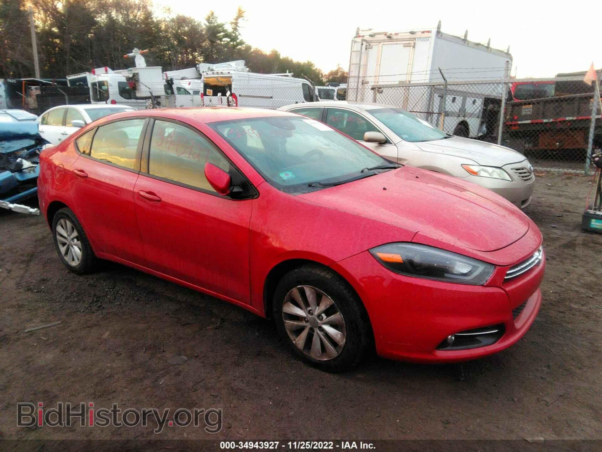 Photo 1C3CDFBB1ED705574 - DODGE DART 2014