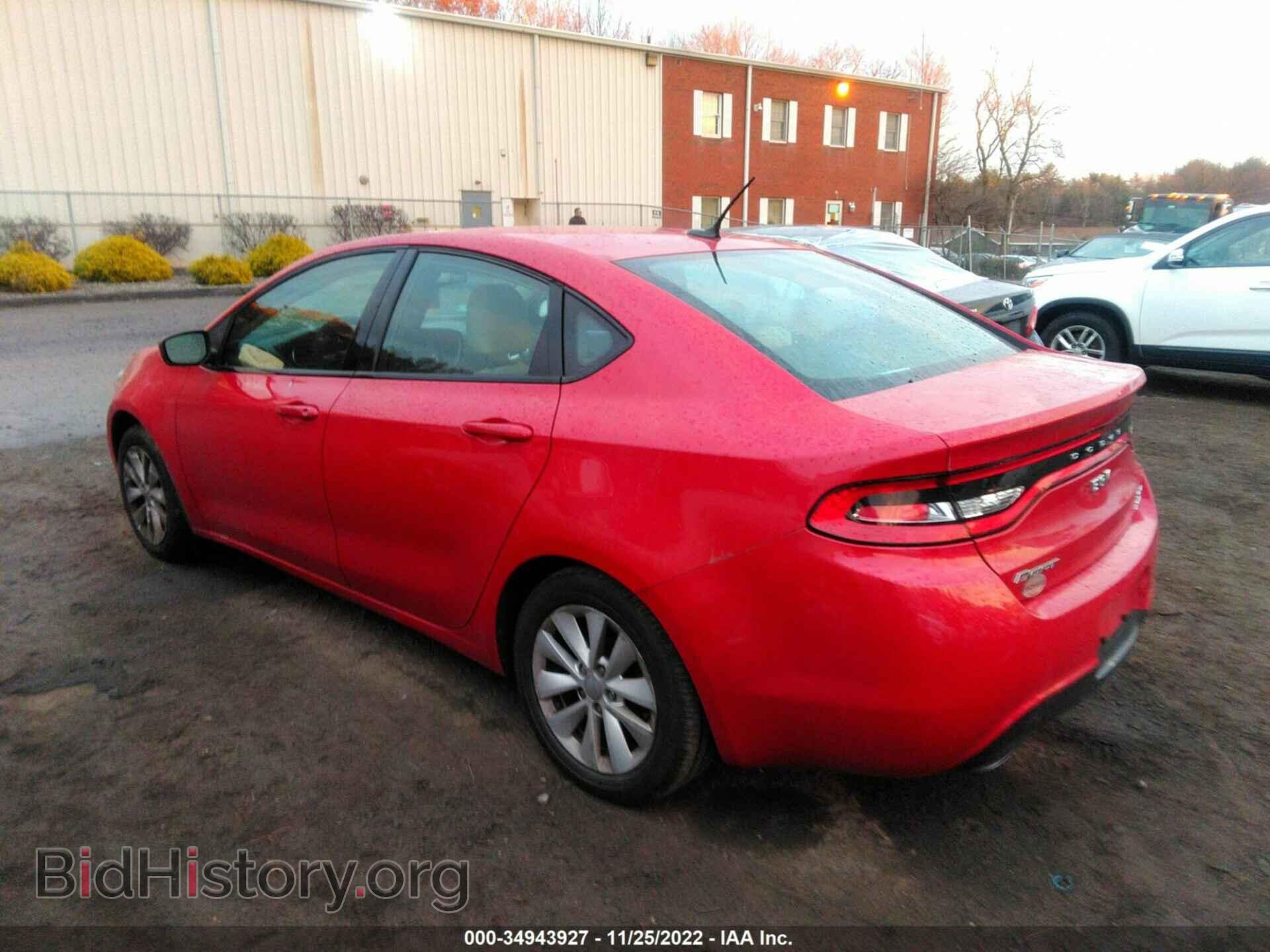 2014 DODGE DART - VIN: 1C3CDFBB1ED705574 - Фото 3