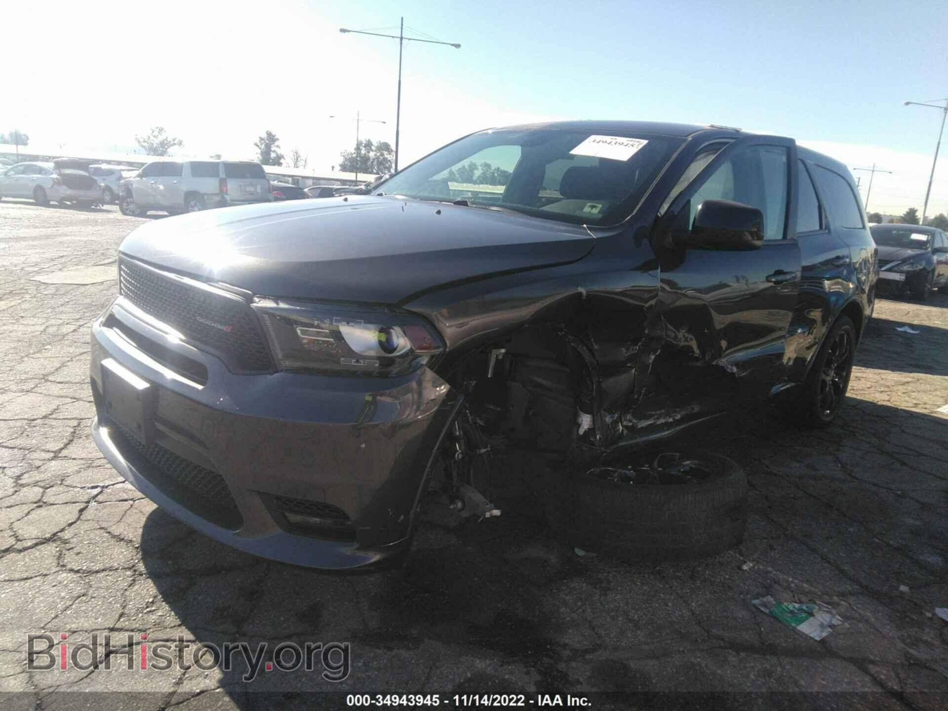 2019 DODGE DURANGO - VIN: 1C4RDHDG2KC743665 - Фото 2
