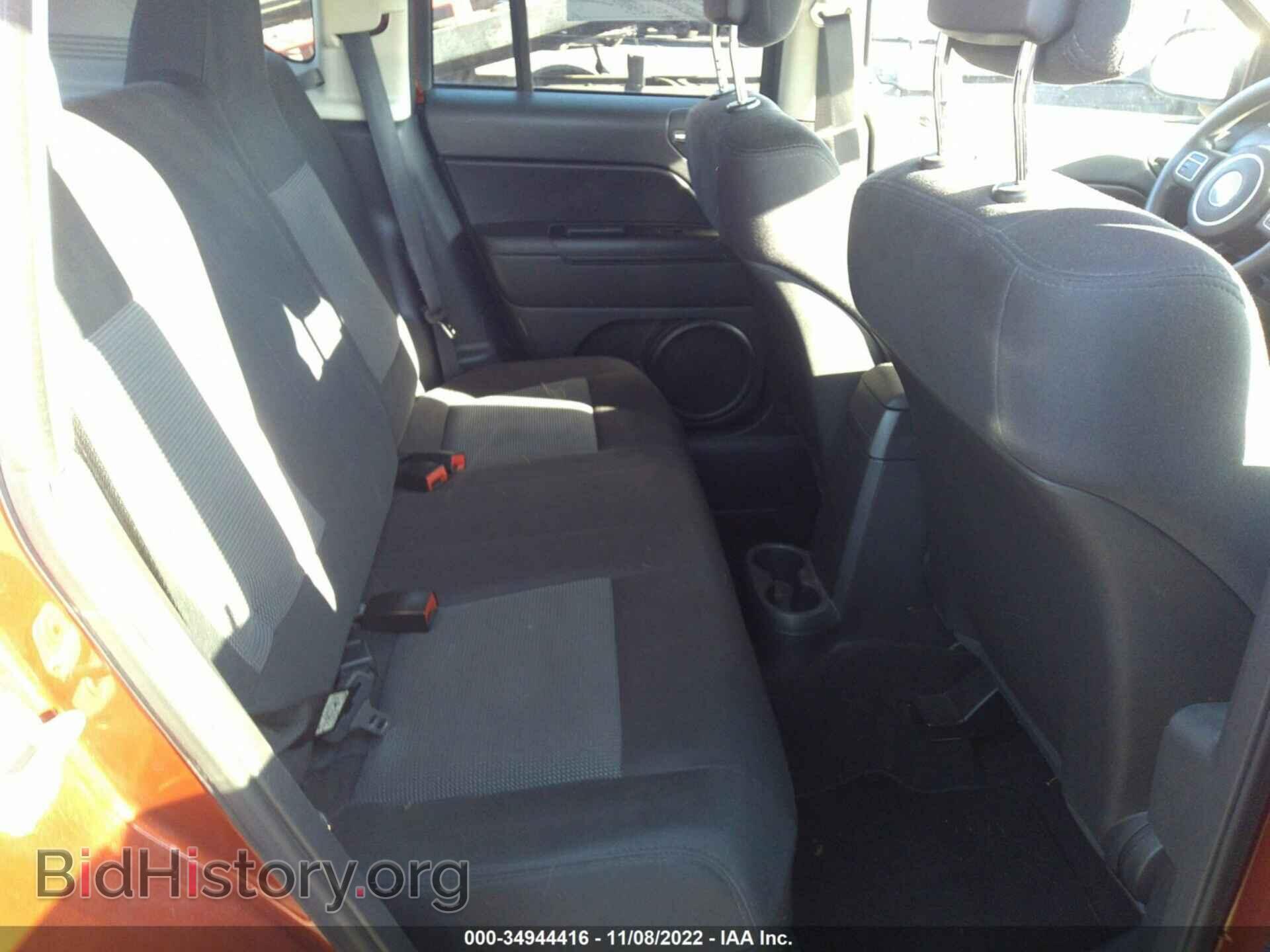 2012 JEEP COMPASS - VIN: 1C4NJDBB5CD578844 - Фото 8