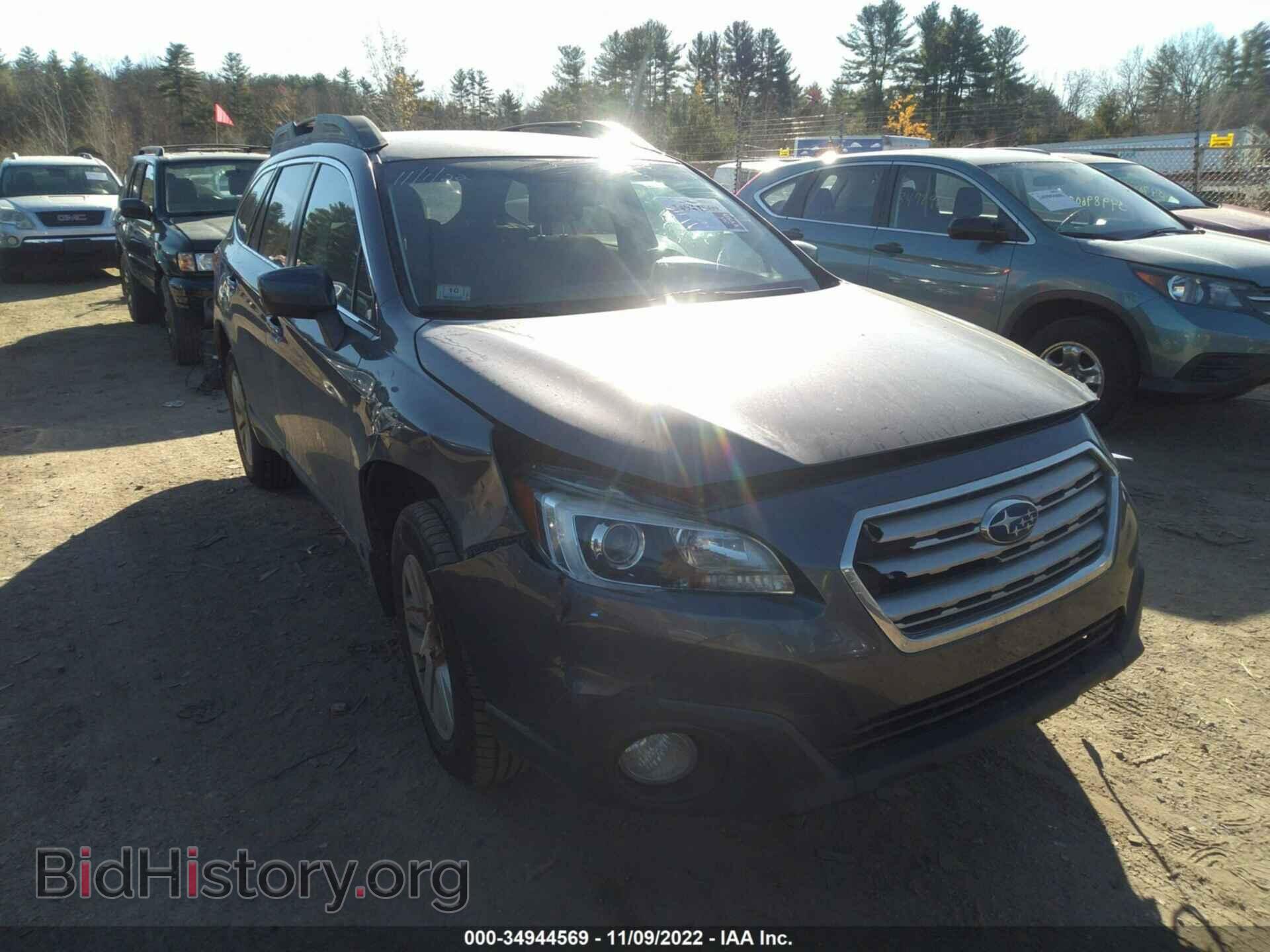 Photo 4S4BSACC4G3222575 - SUBARU OUTBACK 2016