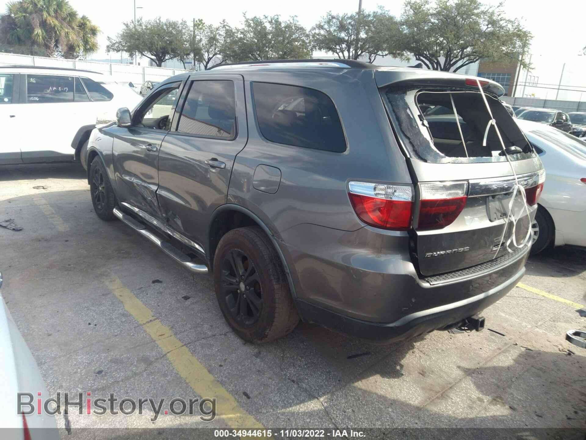 2012 DODGE DURANGO - VIN: 1C4RDHDG2CC265569 - Фото 3