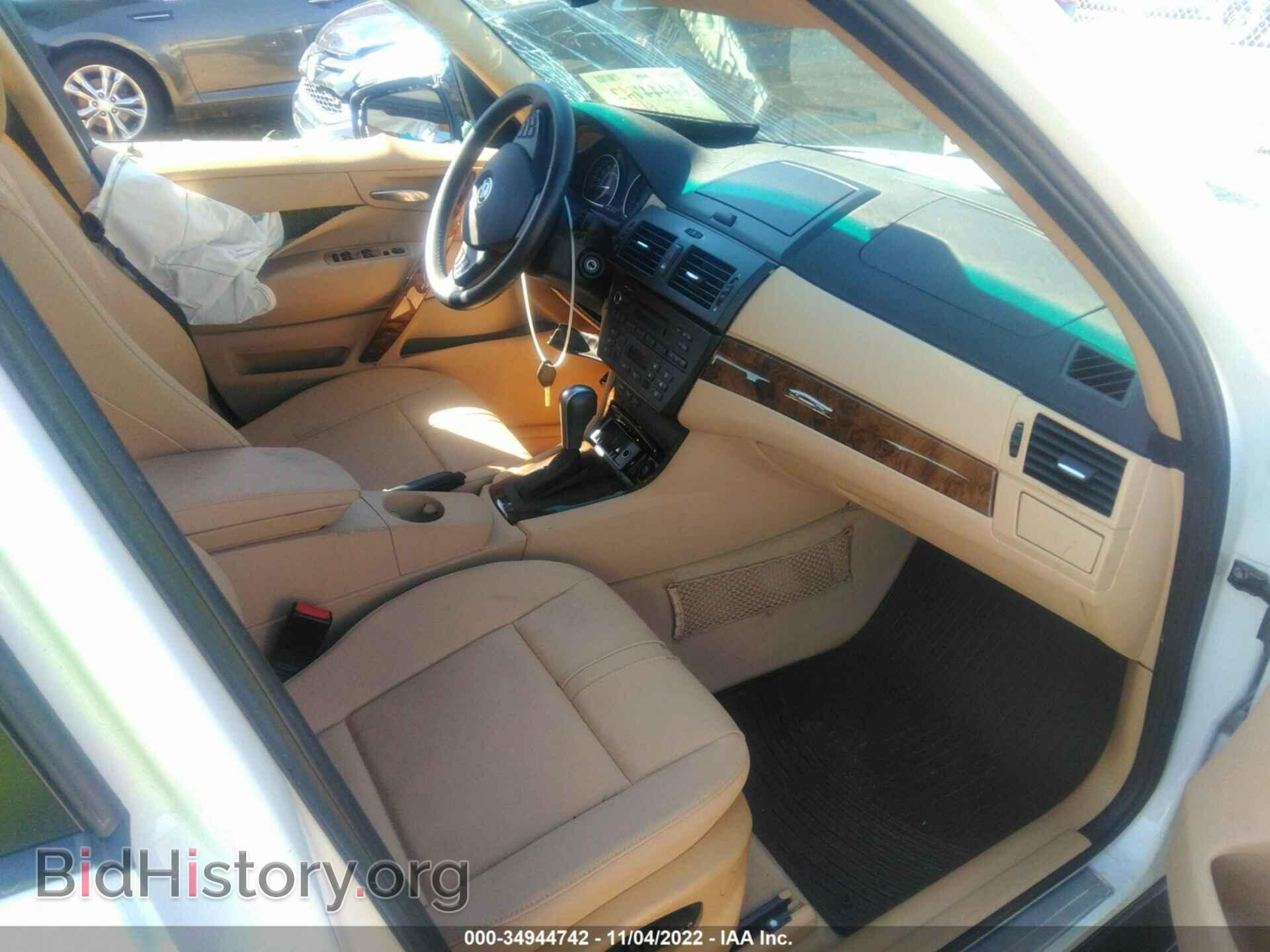 2007 BMW X3 - VIN: WBXPC93487WF24681 - Фото 5