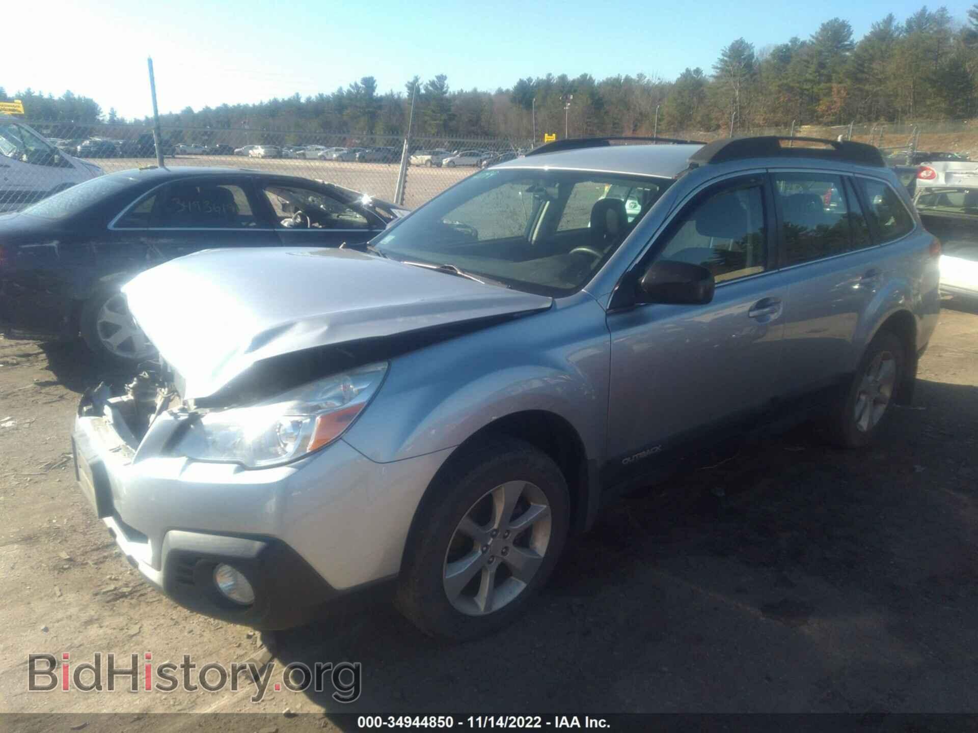 2014 SUBARU OUTBACK - VIN: 4S4BRBAC4E3314450 - Фото 2