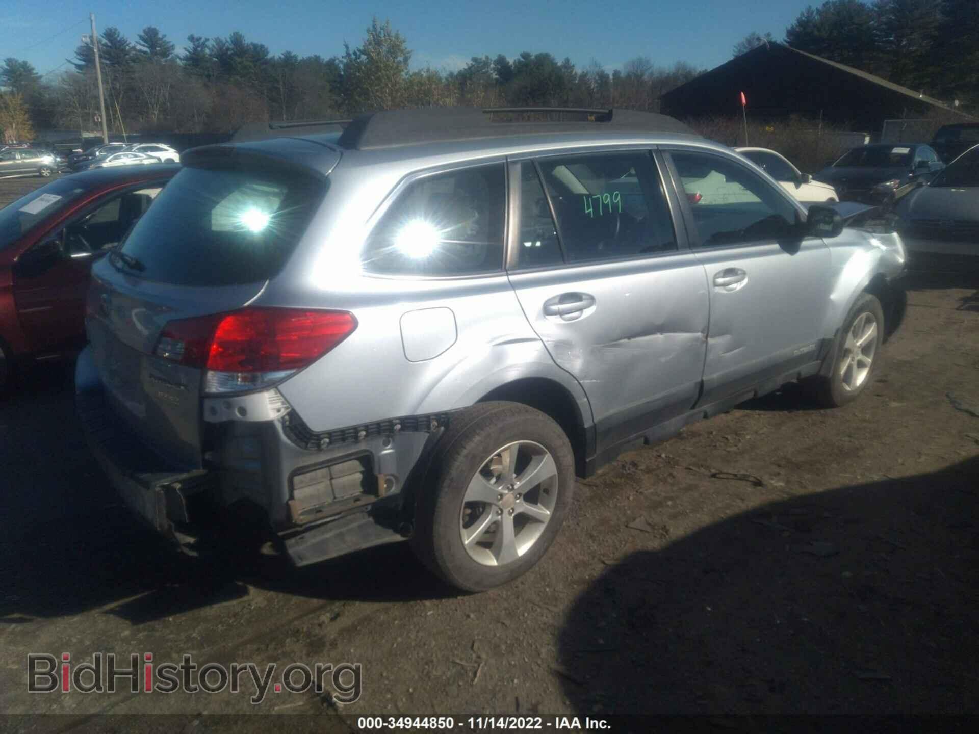 2014 SUBARU OUTBACK - VIN: 4S4BRBAC4E3314450 - Фото 4