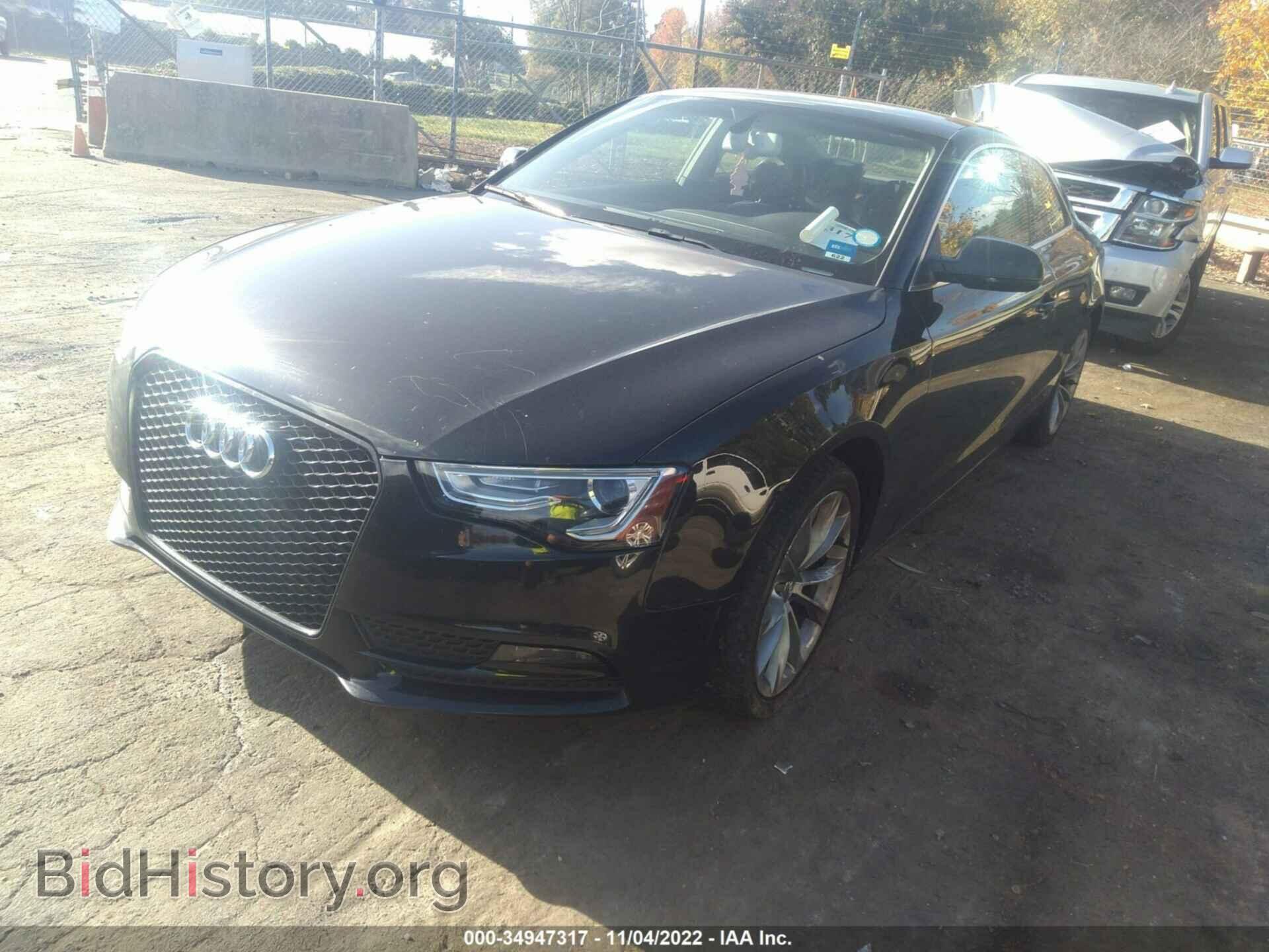 2014 AUDI A5 - VIN: WAULFAFR7EA073484 - Фото 2