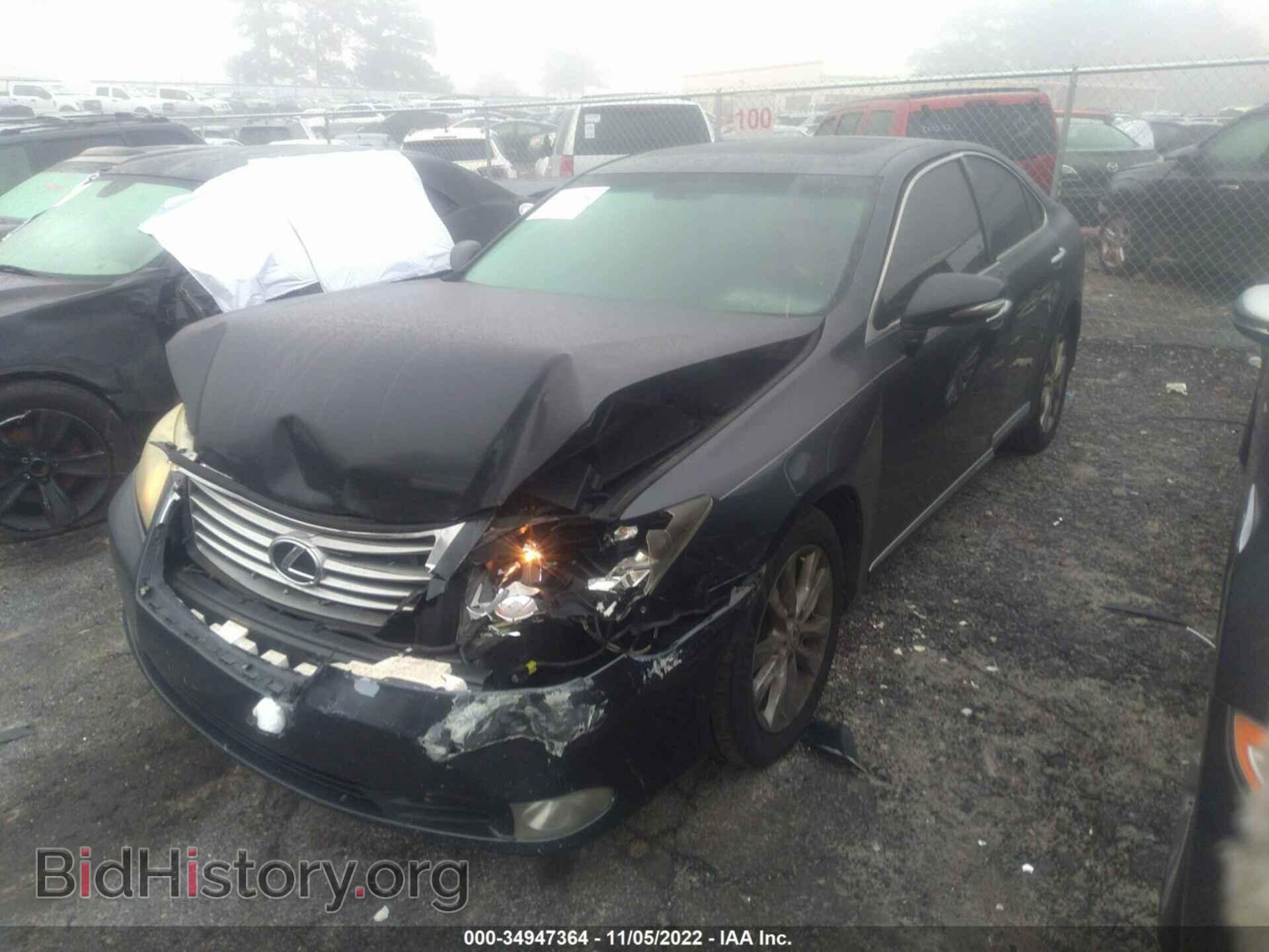 2010 LEXUS ES 350 - VIN: JTHBK1EG3A2380406 - Фото 2