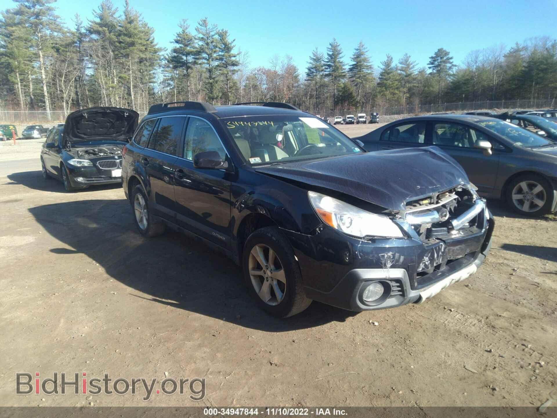 Фотография 4S4BRBLC6E3237724 - SUBARU OUTBACK 2014