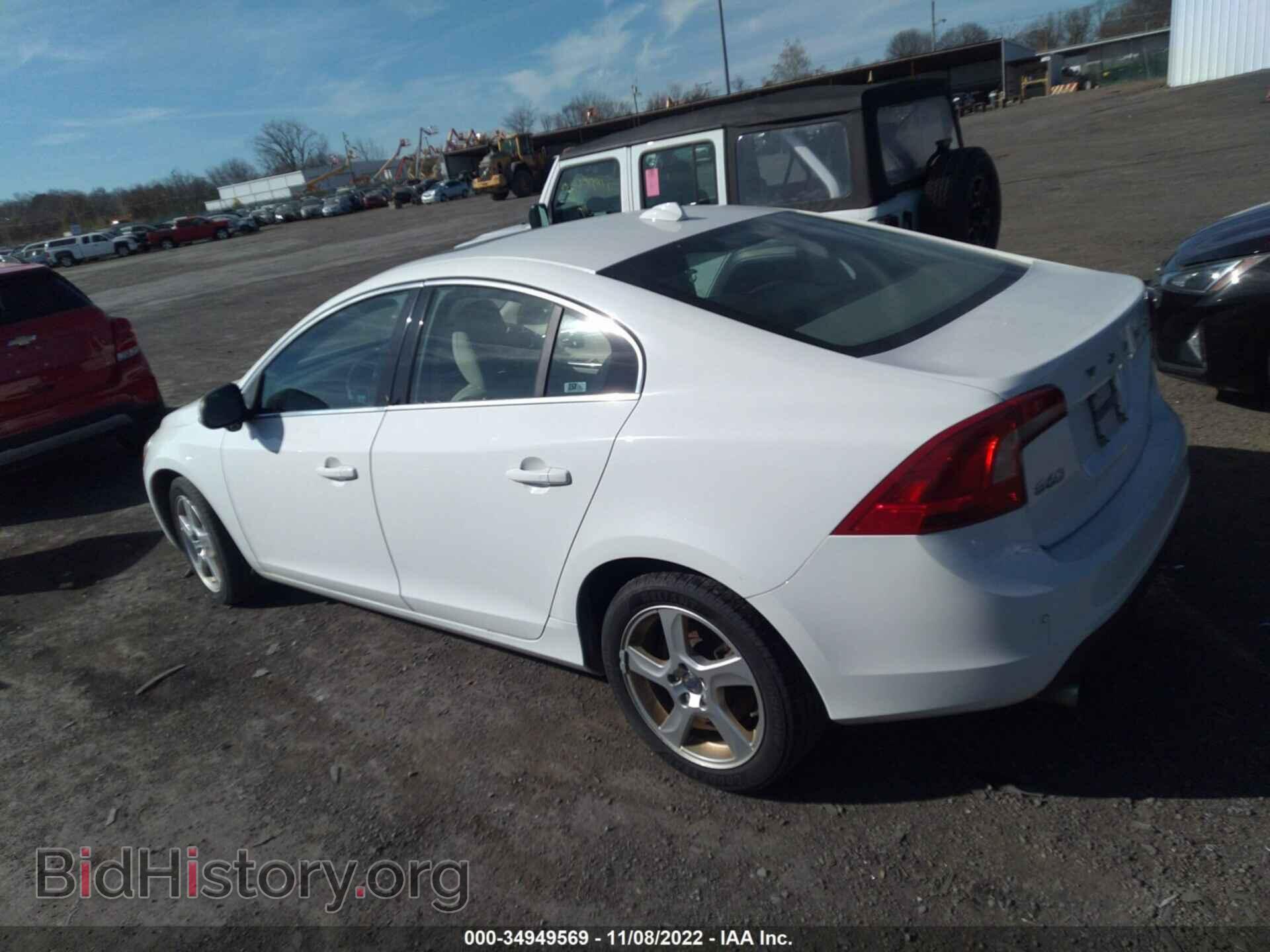 2013 VOLVO S60 - VIN: YV1612FH2D2197063 - Фото 3