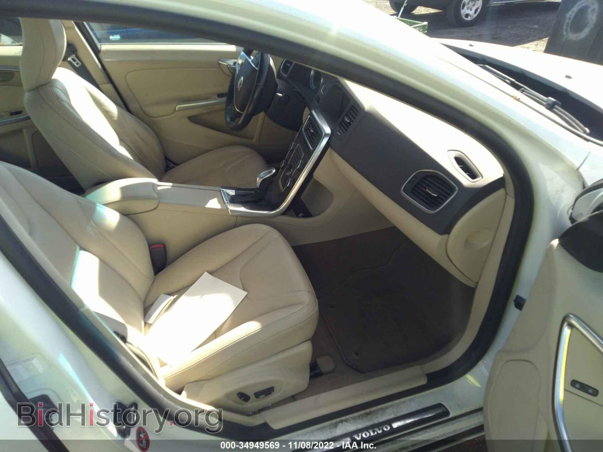 2013 VOLVO S60 - VIN: YV1612FH2D2197063 - Фото 5