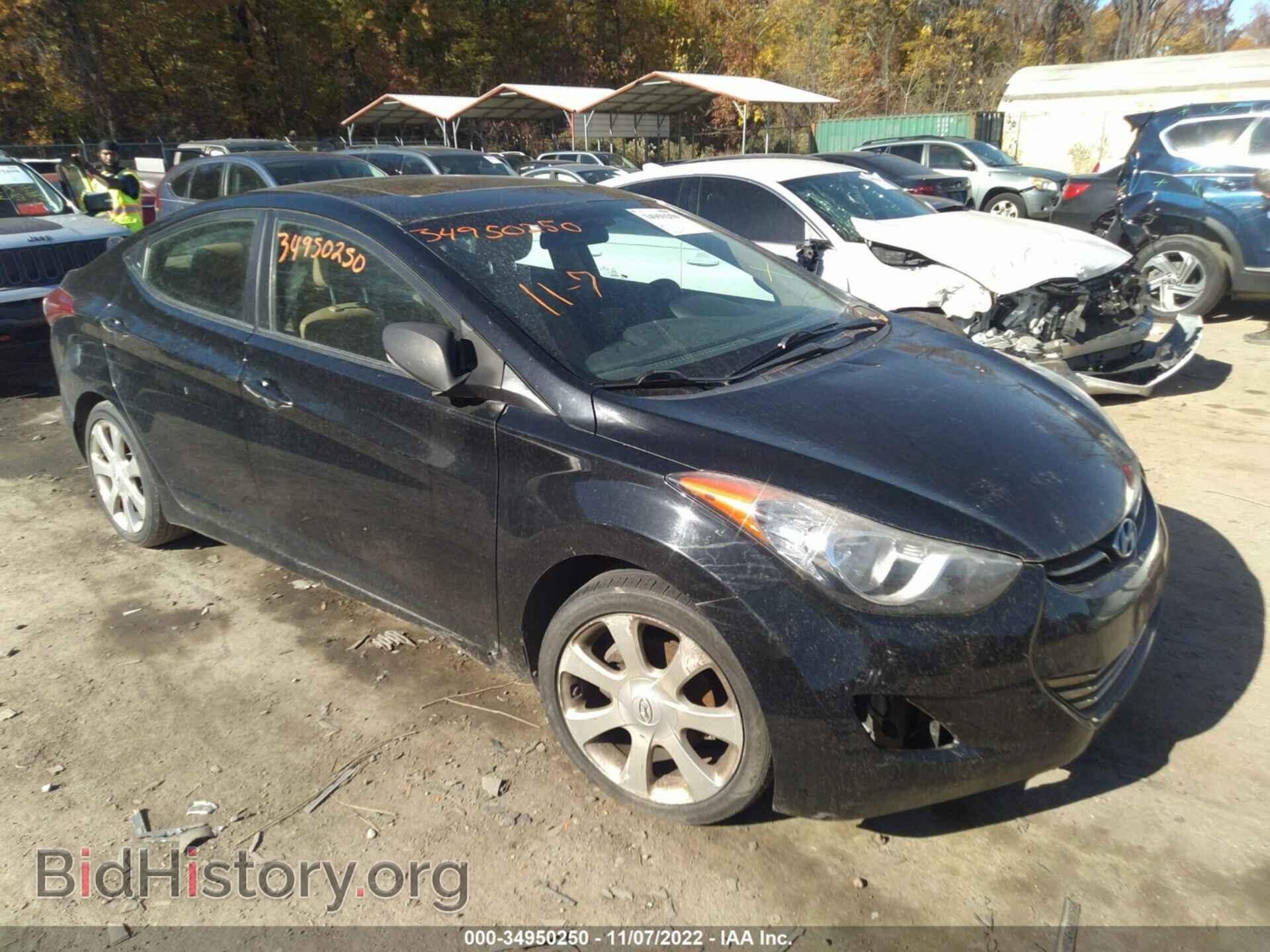 Фотография KMHDH4AE0CU268759 - HYUNDAI ELANTRA 2012