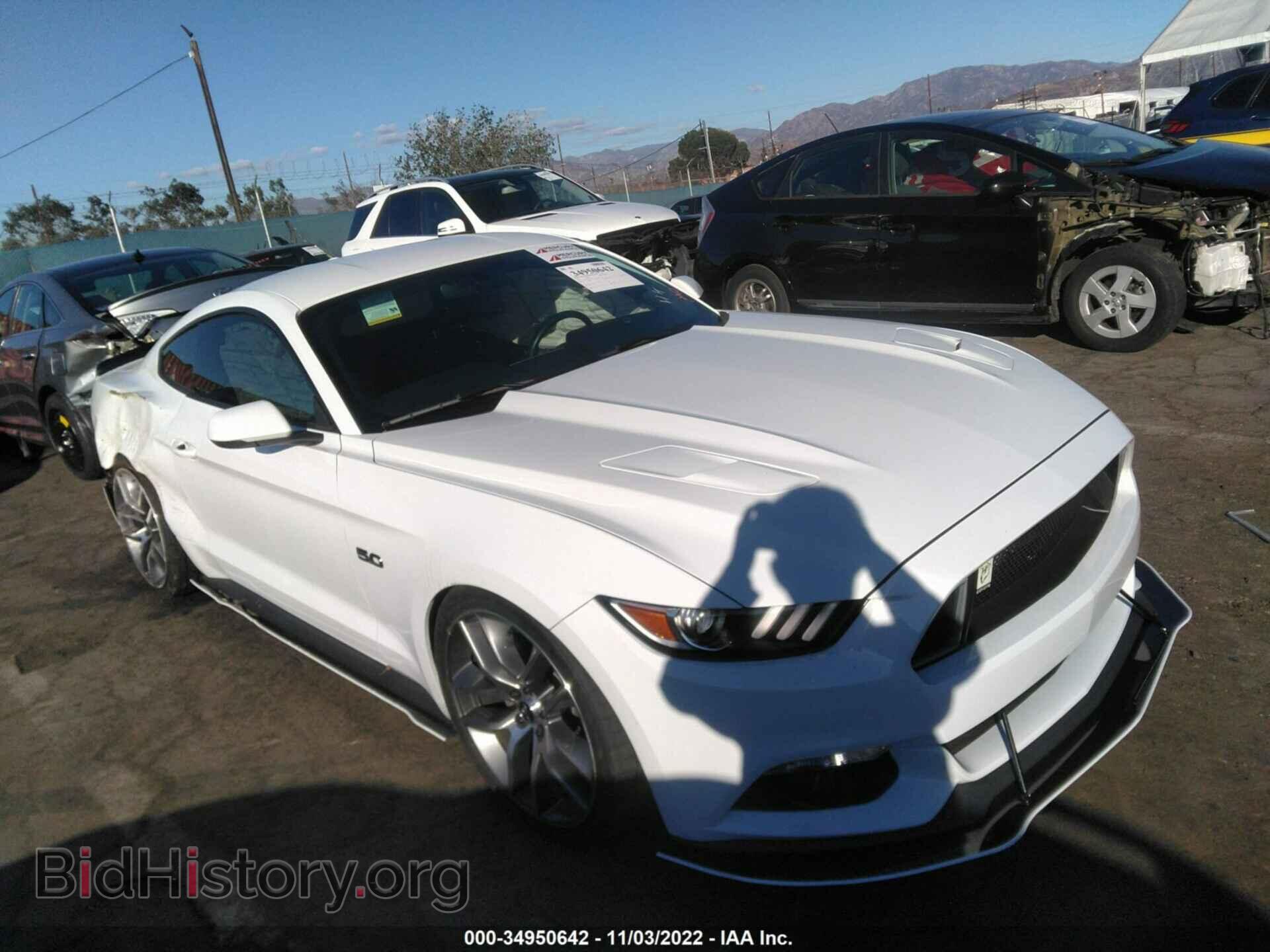 Photo 1FA6P8CF8G5260878 - FORD MUSTANG 2016