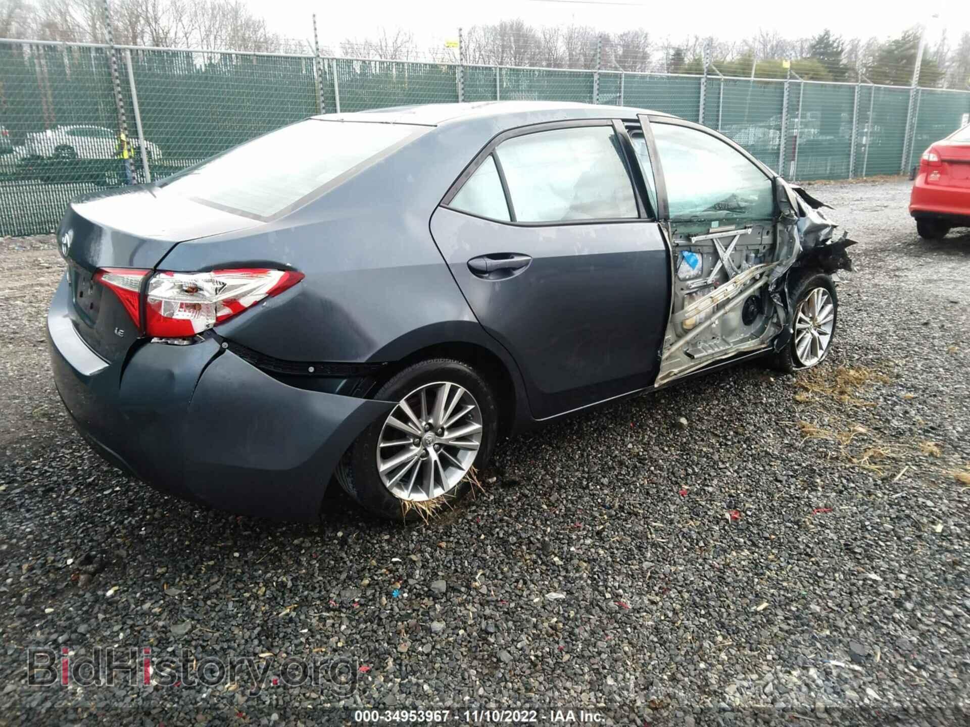 2015 TOYOTA COROLLA - VIN: 2T1BURHE4FC298620 - Фото 4