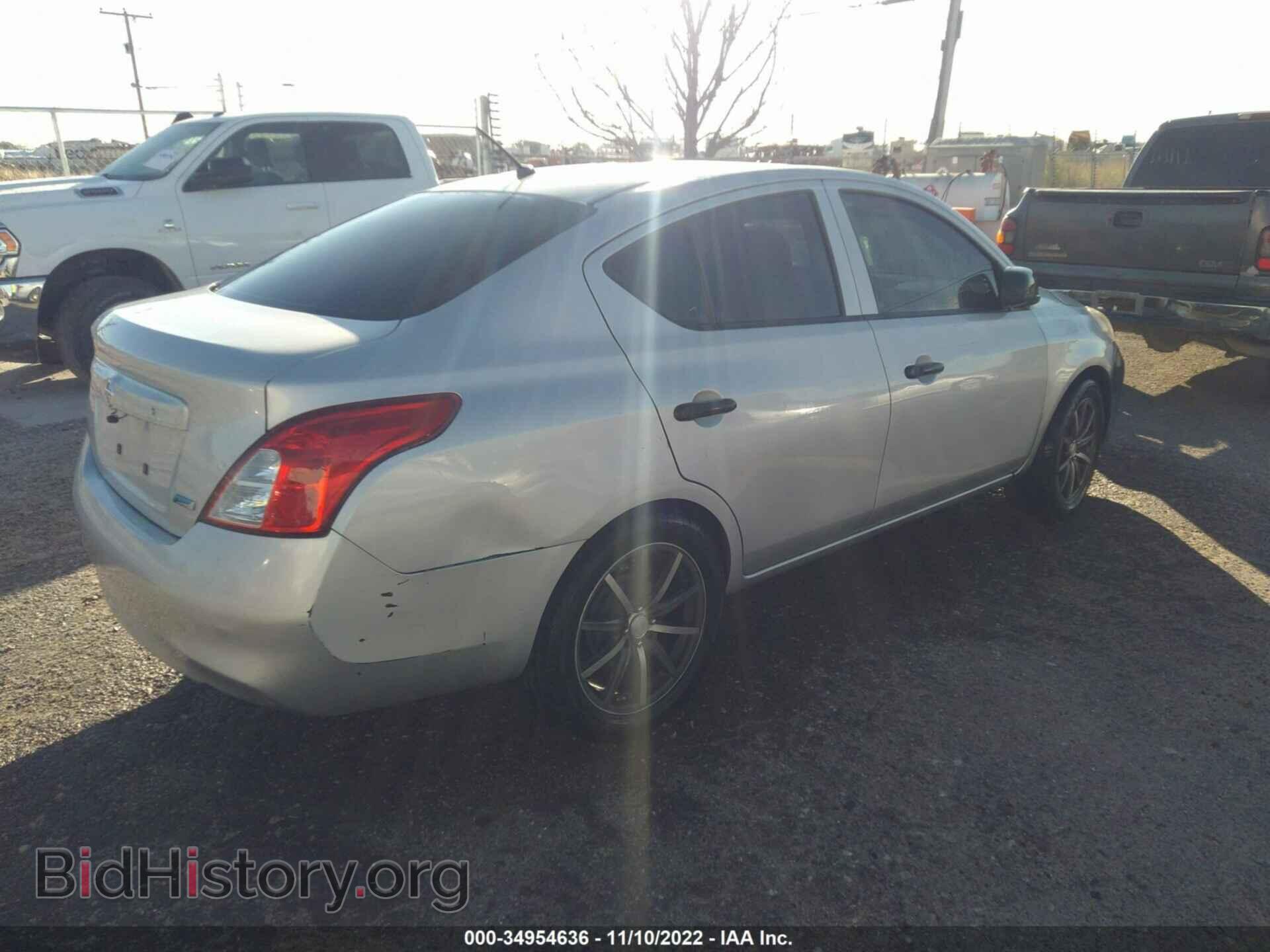 2014 NISSAN VERSA - VIN: 3N1CN7AP2EL840832 - Фото 4