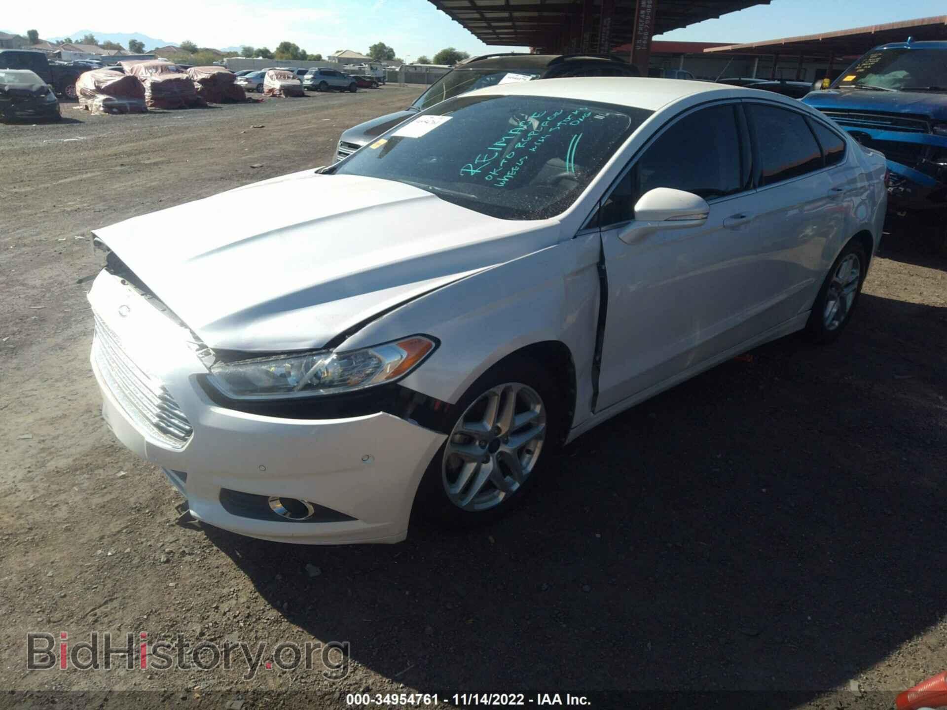 2013 FORD FUSION - VIN: 3FA6P0HR6DR209134 - Photo 2
