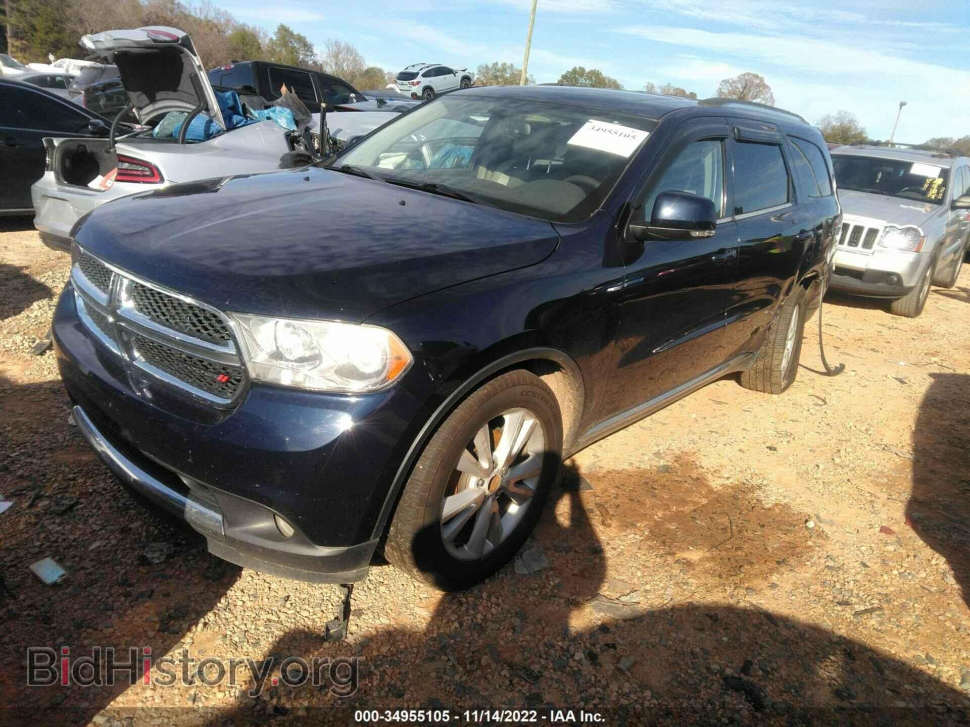 2012 DODGE DURANGO - VIN: 1C4RDJDG4CC322653 - Фото 2