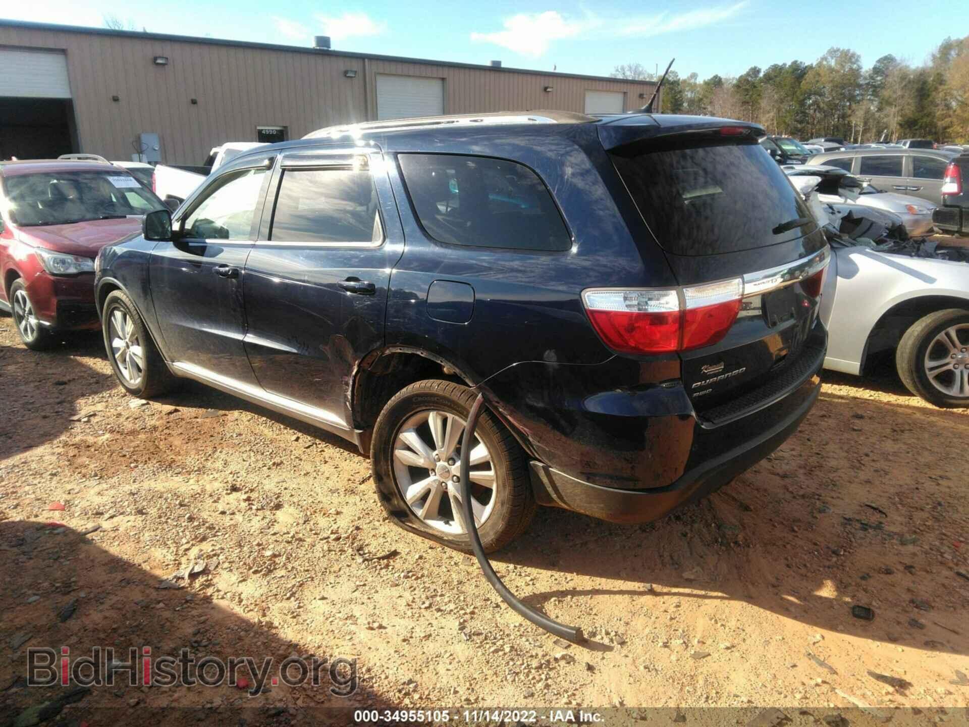 2012 DODGE DURANGO - VIN: 1C4RDJDG4CC322653 - Фото 3