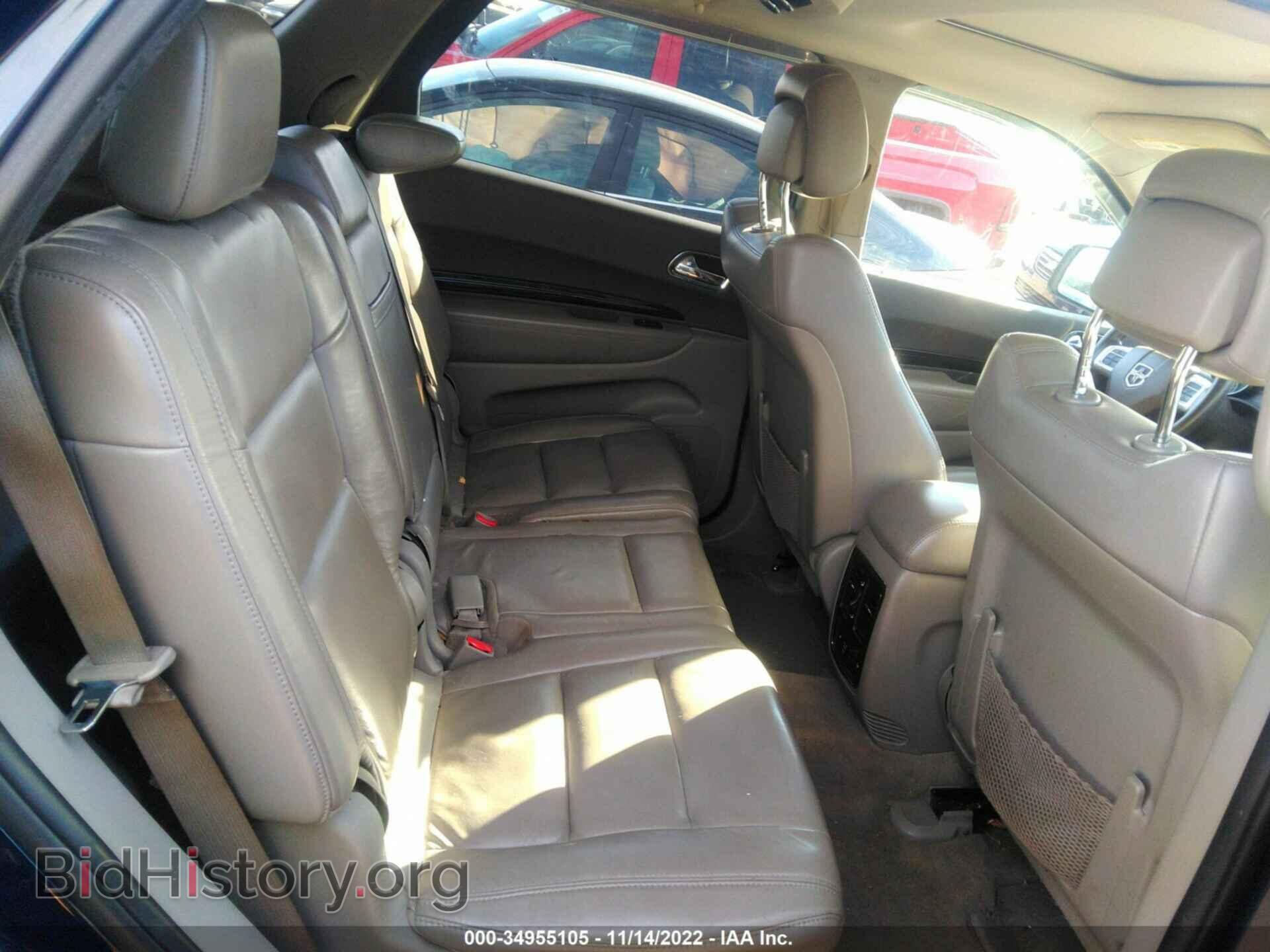 2012 DODGE DURANGO - VIN: 1C4RDJDG4CC322653 - Фото 8