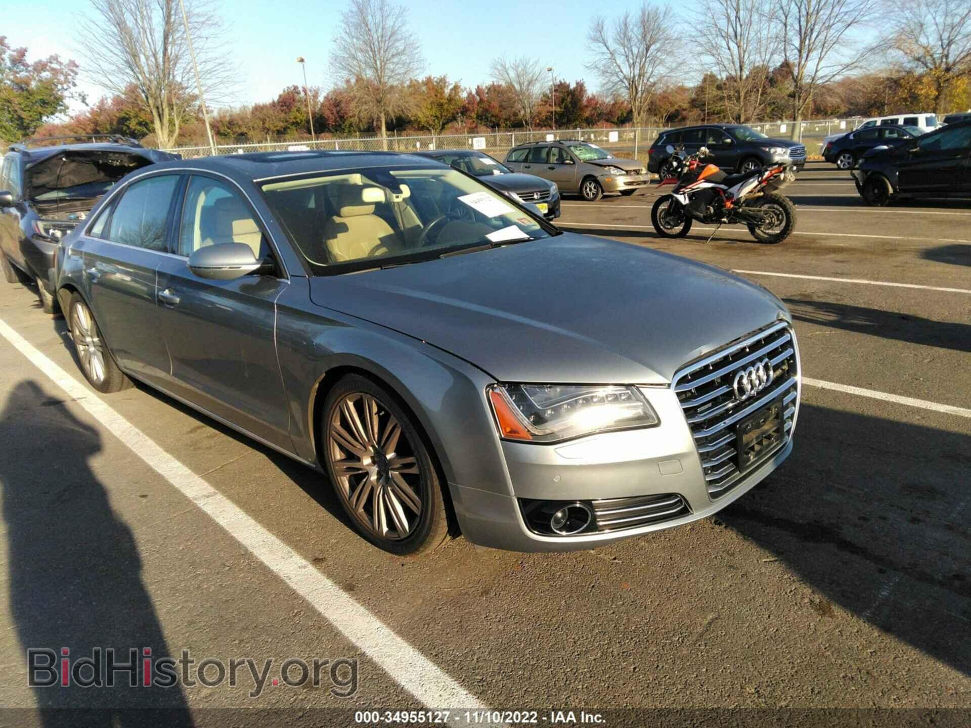 Photo WAUR2AFD9DN025762 - AUDI A8 L 2013