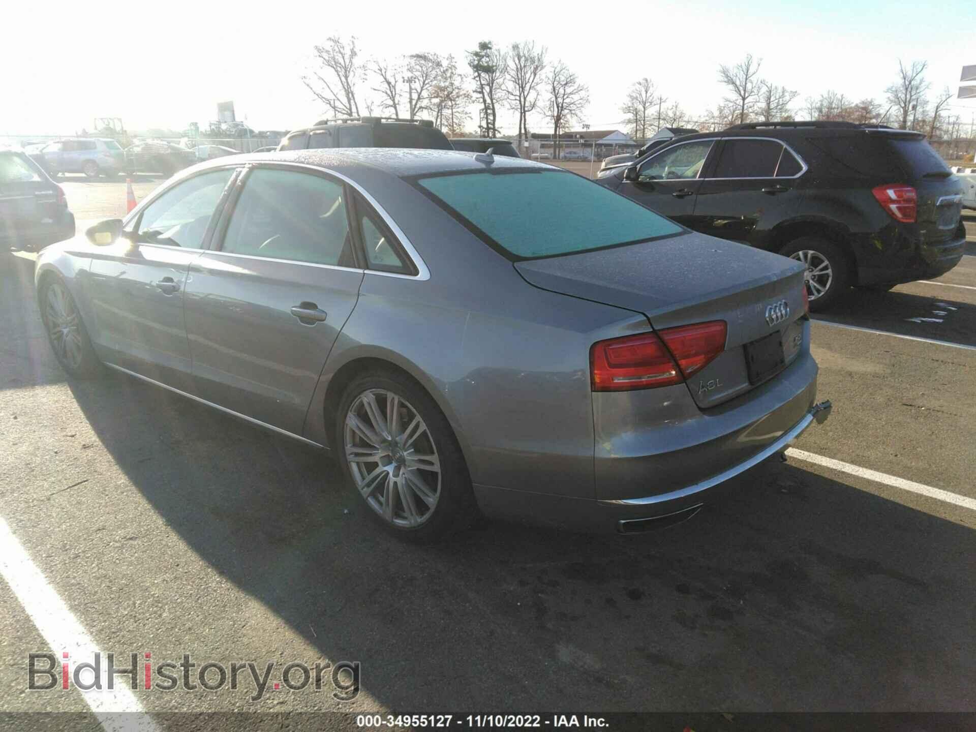 2013 AUDI A8 L - VIN: WAUR2AFD9DN025762 - Фото 3