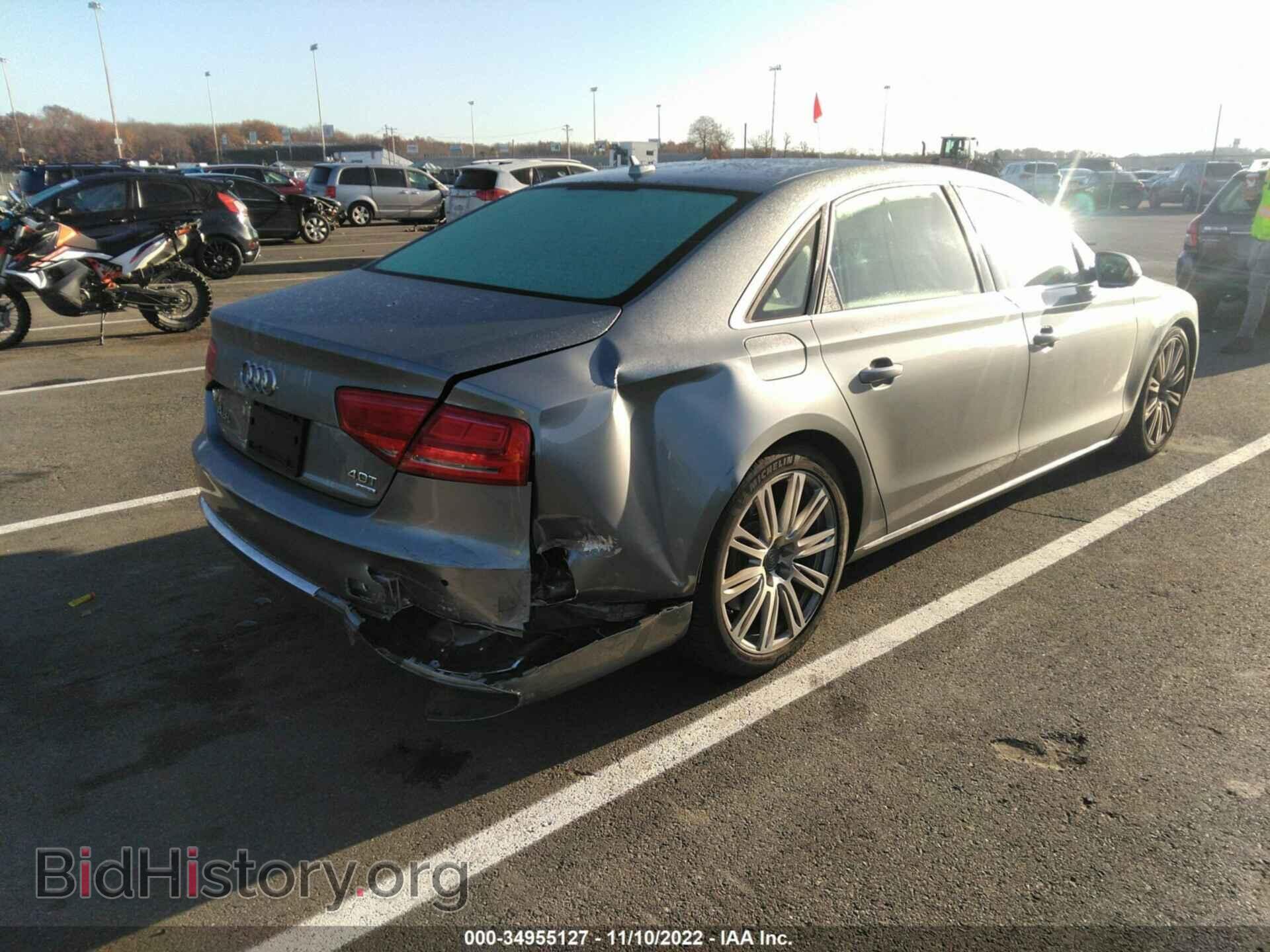 2013 AUDI A8 L - VIN: WAUR2AFD9DN025762 - Фото 4