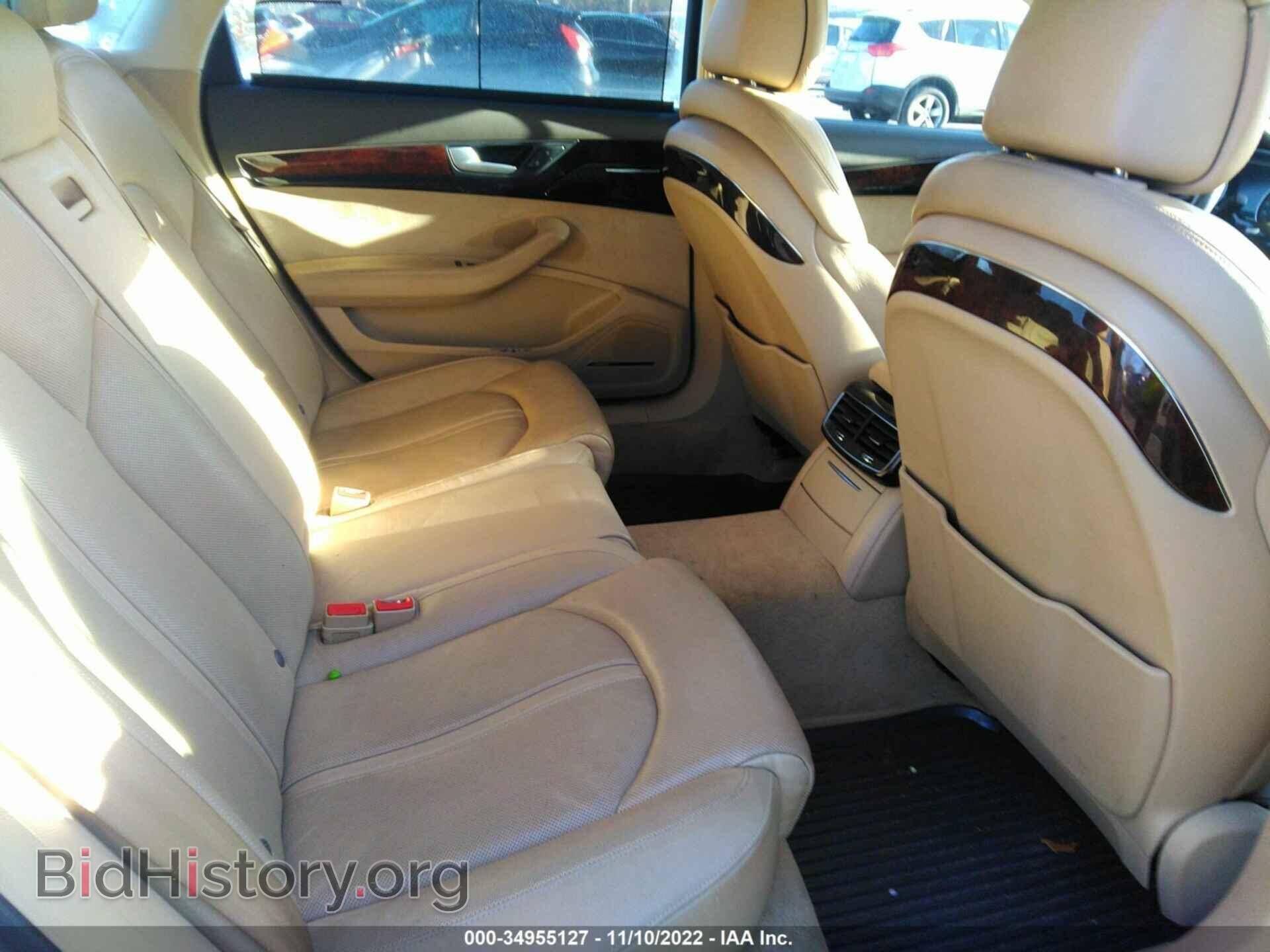 2013 AUDI A8 L - VIN: WAUR2AFD9DN025762 - Фото 8