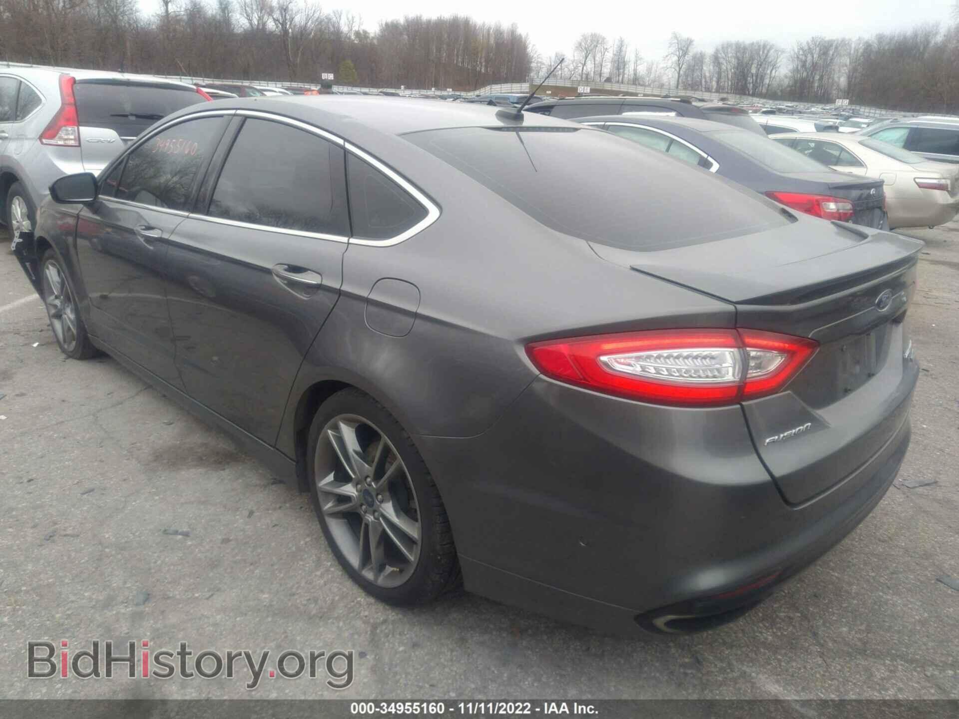 2013 FORD FUSION - VIN: 3FA6P0K98DR146451 - Фото 3