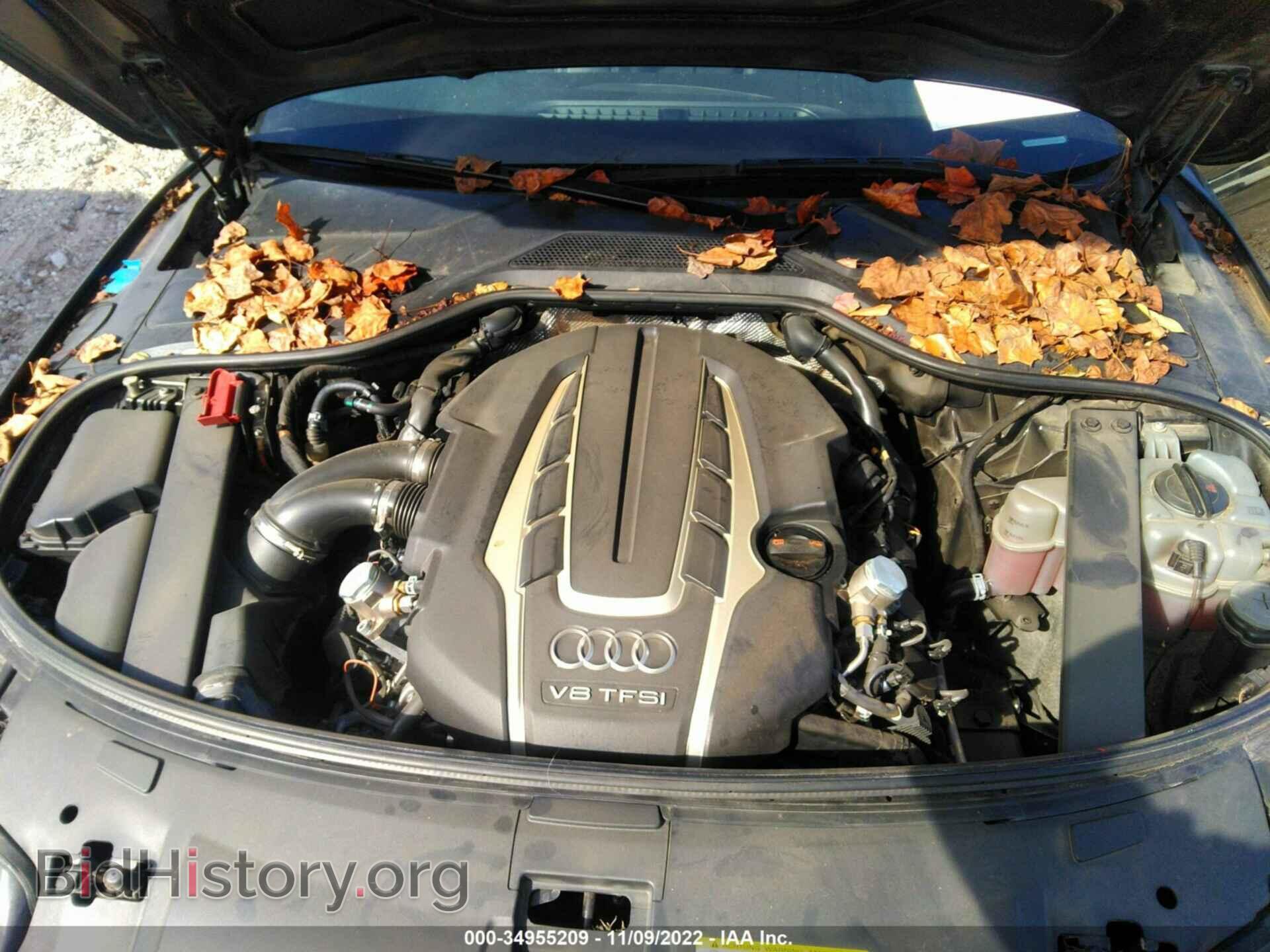2013 AUDI A8 L - VIN: WAUR2AFD5DN030862 - Фото 10
