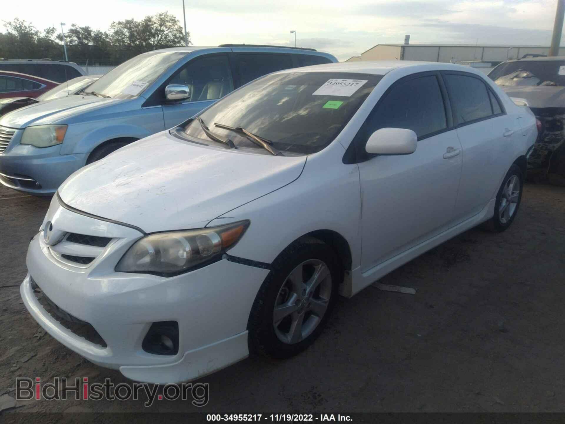2011 TOYOTA COROLLA - VIN: 2T1BU4EEXBC712856 - Фото 2