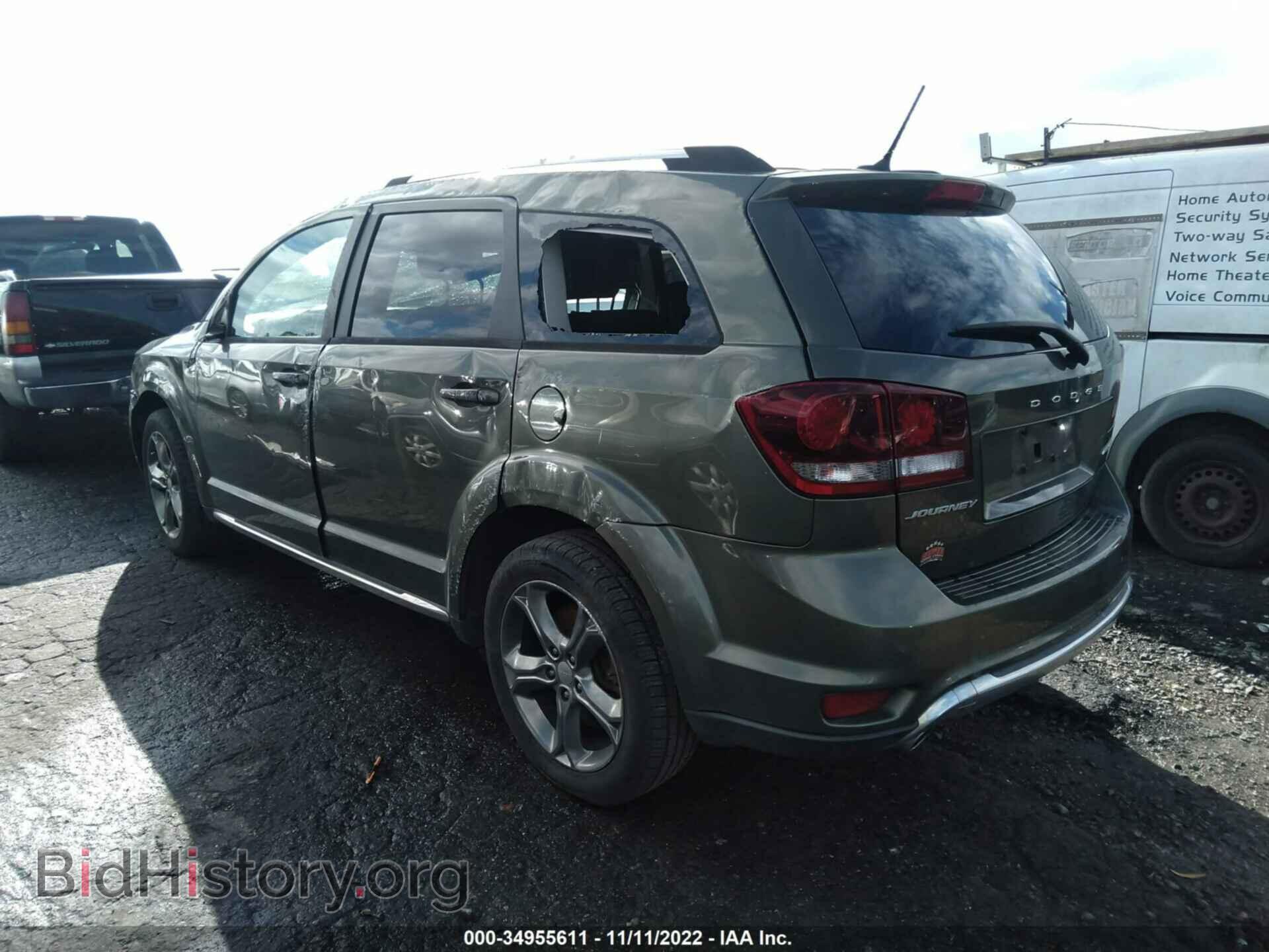 2016 DODGE JOURNEY - VIN: 3C4PDCGG5GT239905 - Фото 3