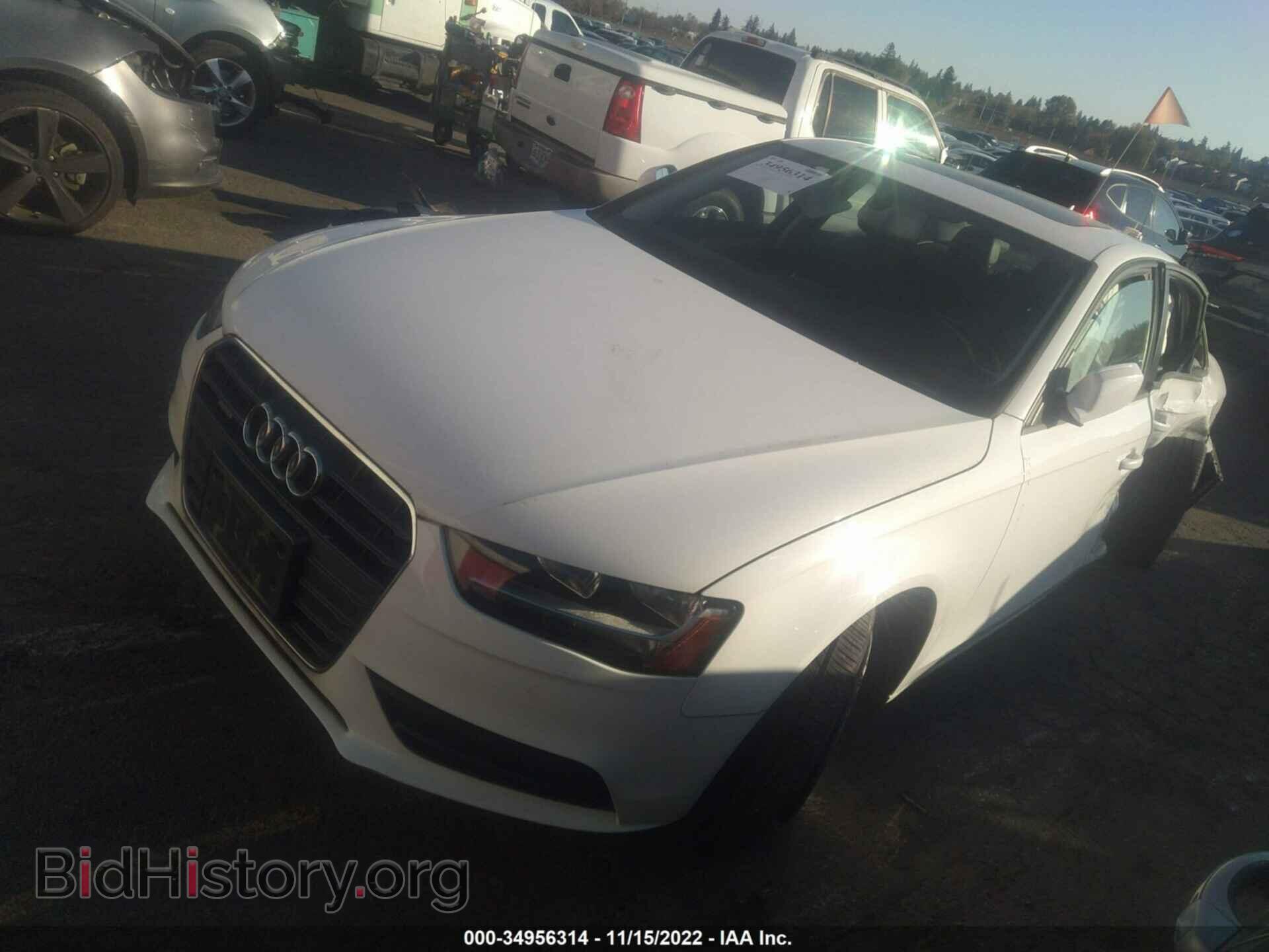 2013 AUDI A4 - VIN: WAUDFAFL6DN040130 - Фото 2