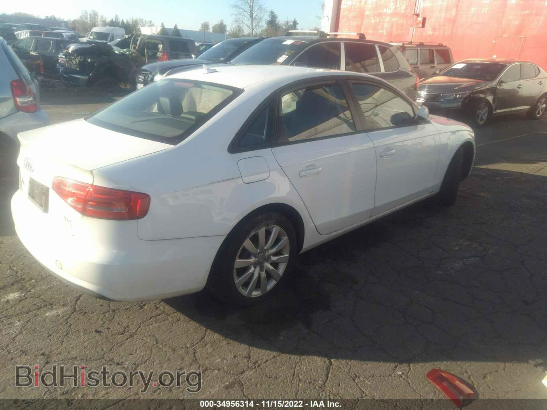 2013 AUDI A4 - VIN: WAUDFAFL6DN040130 - Фото 4
